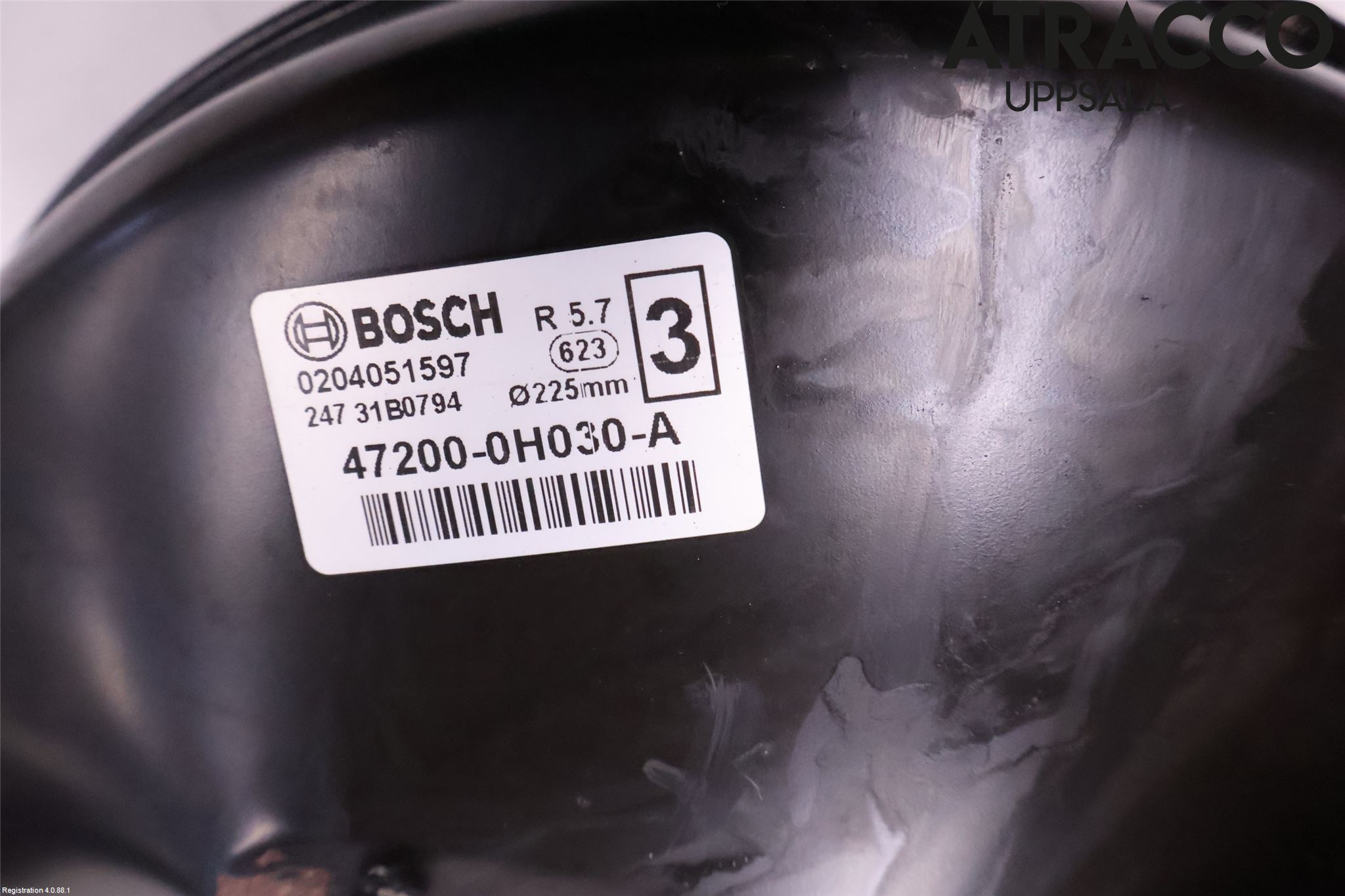 Toyota AYGO 06-14 Bromsservo