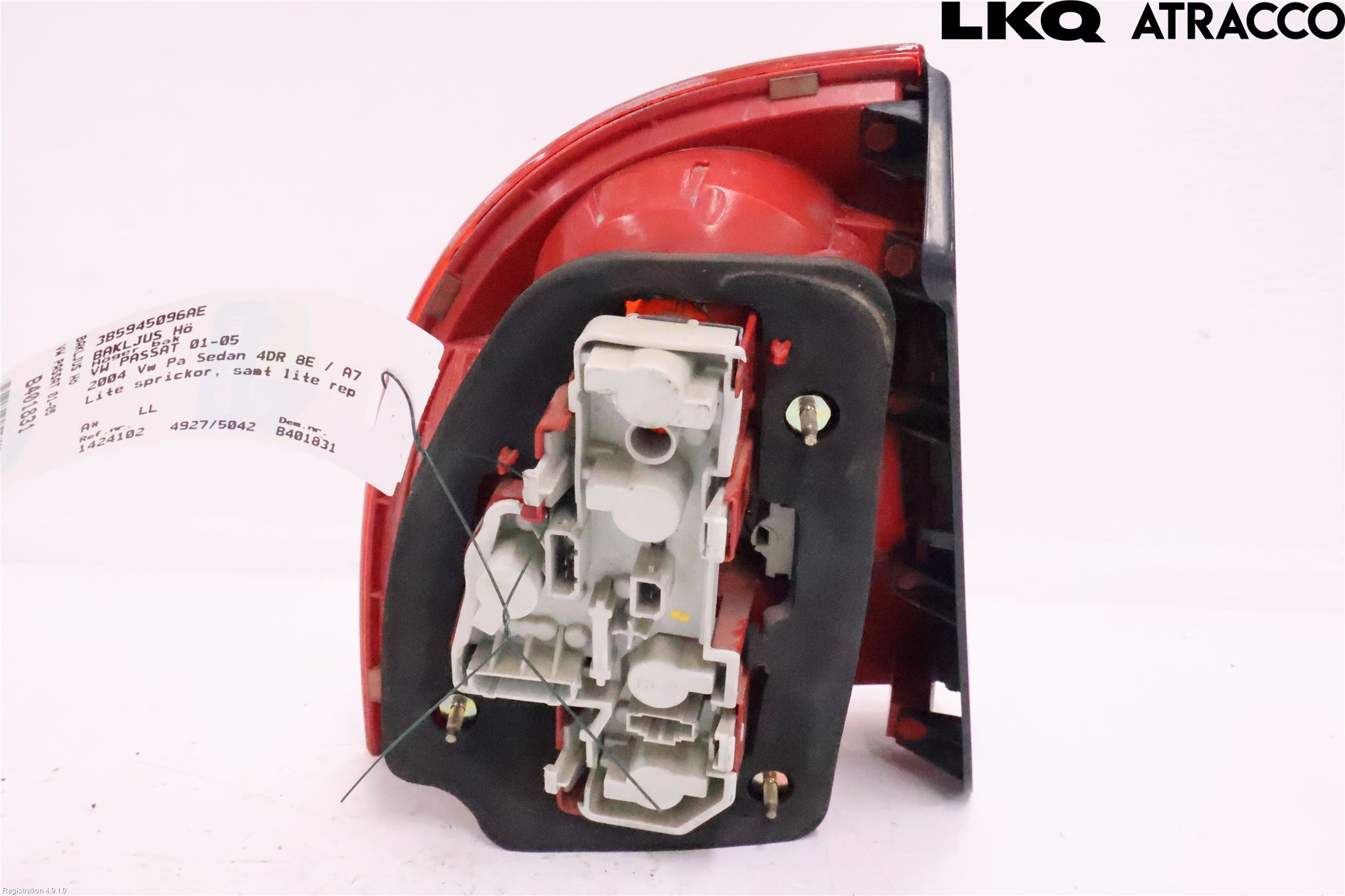 Volkswagen VW PASSAT 01-05 Bakljus Höger