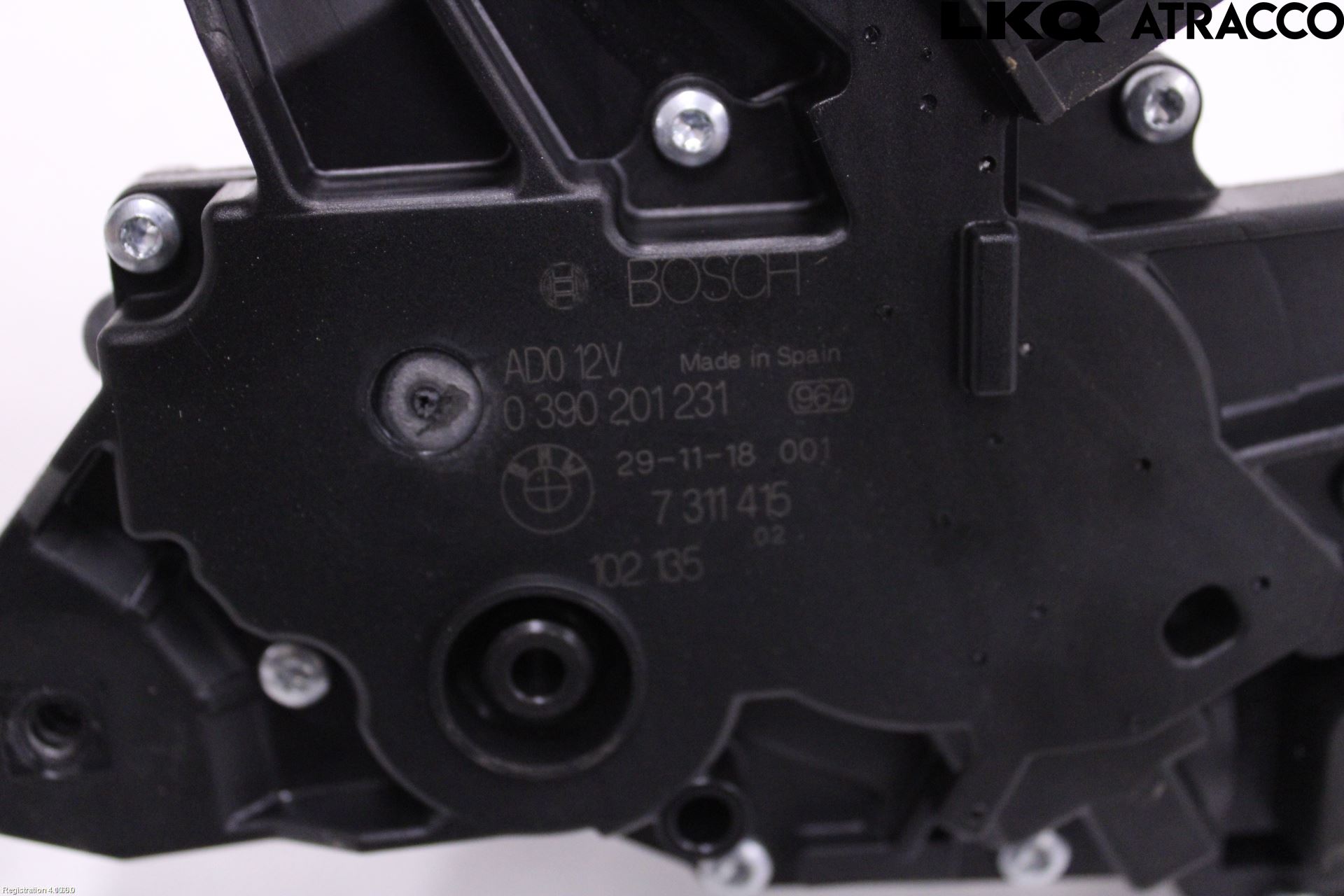 BMW 3 F30/F31/F80 12-19 Torkarmotor Baklucka