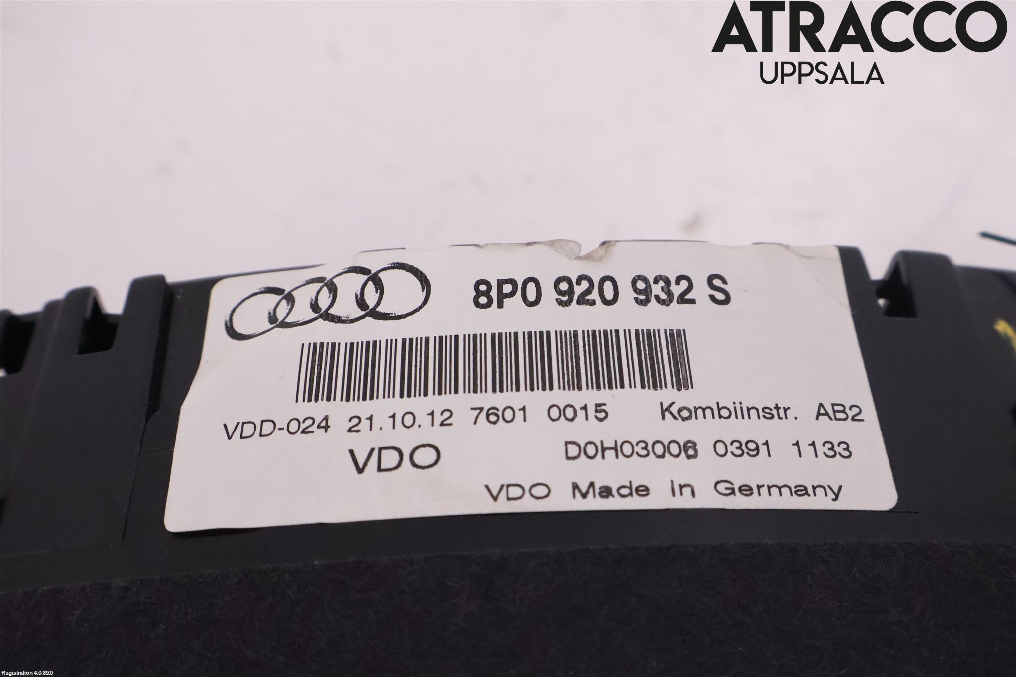 Audi A3/S3 05-13 Instrument Komb