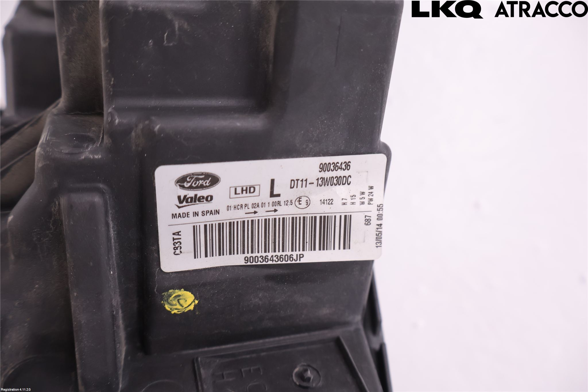 Ford TRANSIT/TOURNEO CONNECT 13-22 Strålkastare Vänster