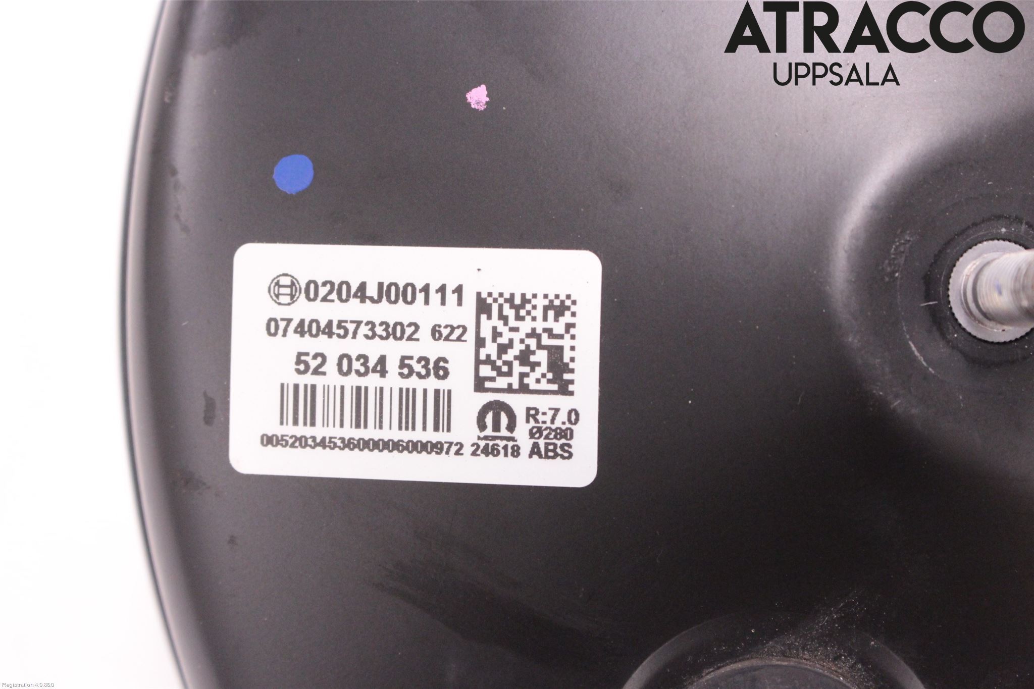 Fiat TIPO/CROSS 16- Bromsservo