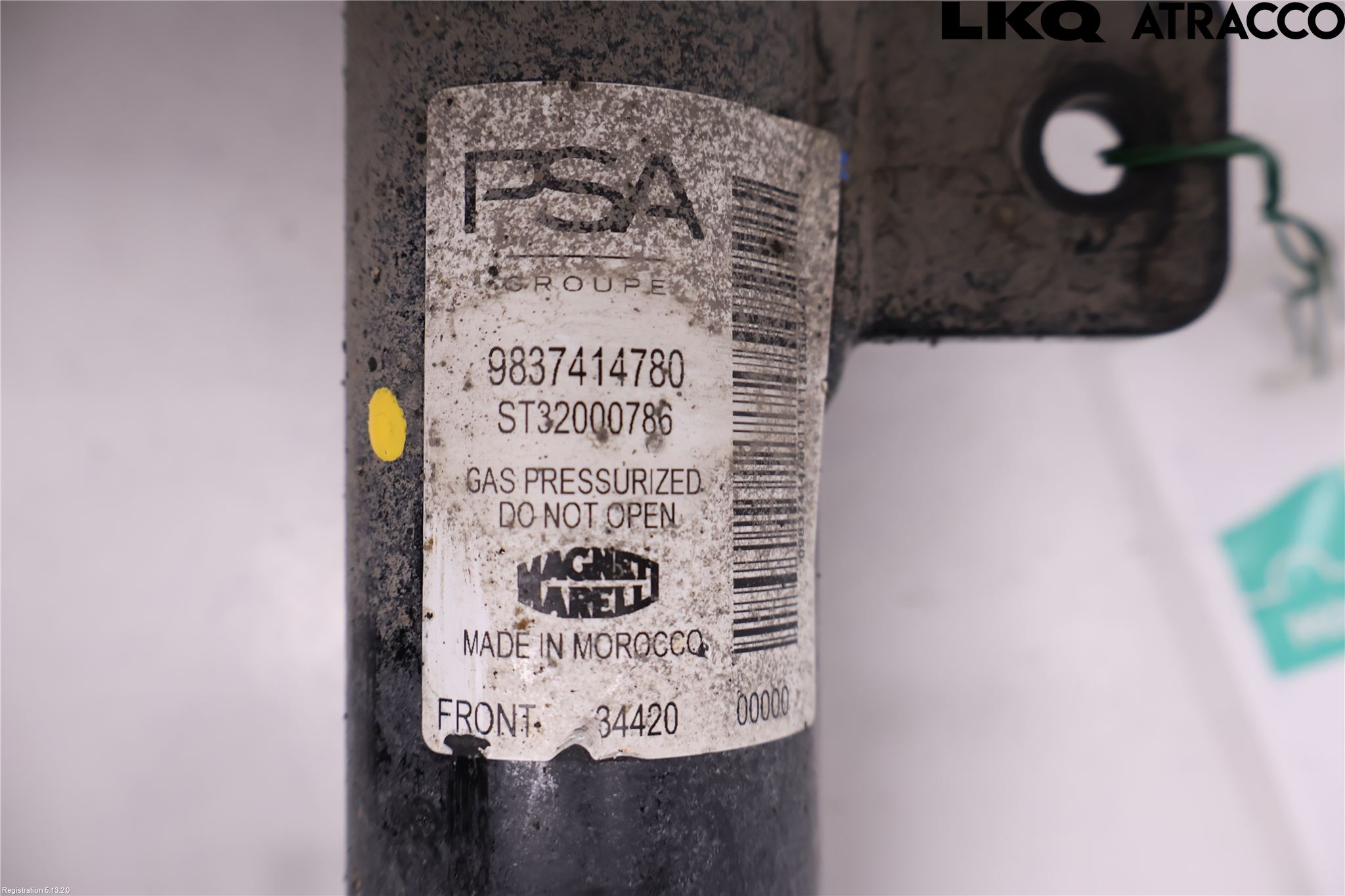 Opel CORSA F, CORSA-E 20- Fjäderben Fram Höger