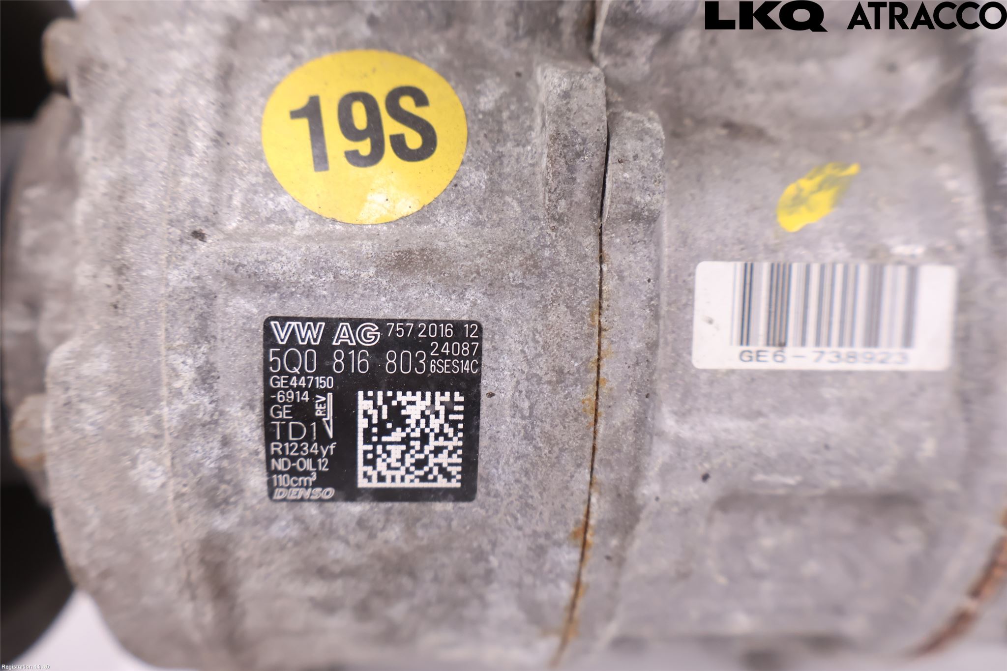 Volkswagen VW TIGUAN 16-24 Ac Kompressor