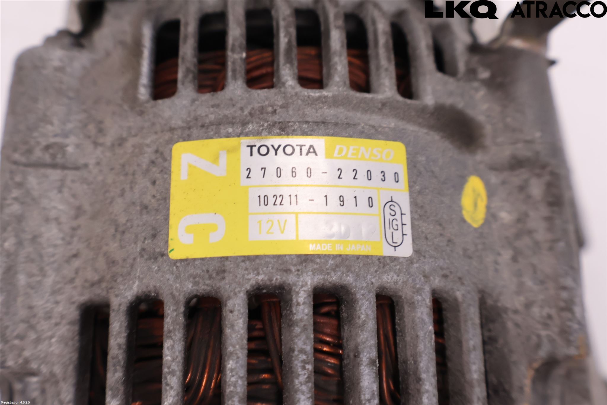 Toyota COROLLA 02-07 Generator