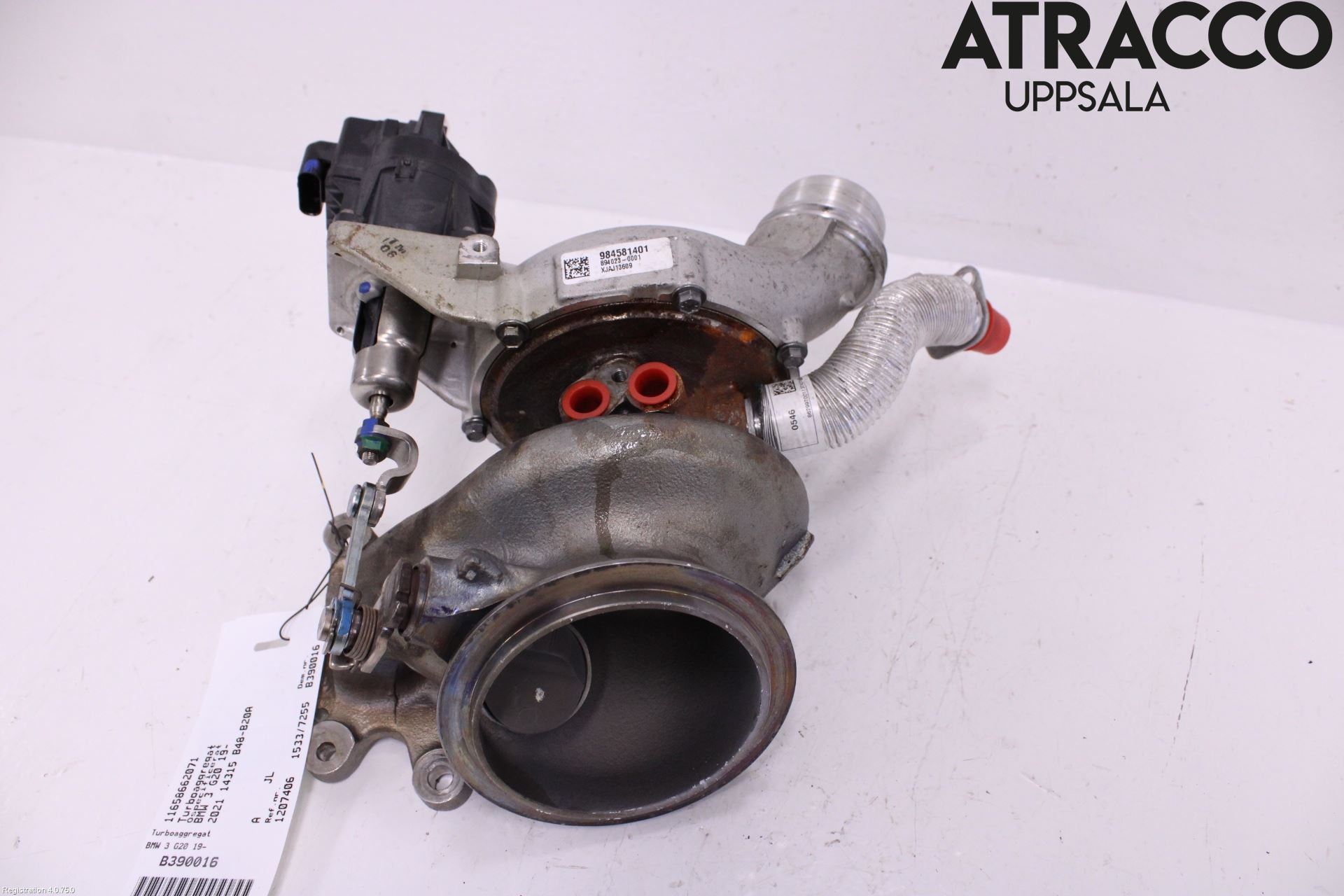 BMW 3 G20/G21/G80/G81 19- Turboaggregat