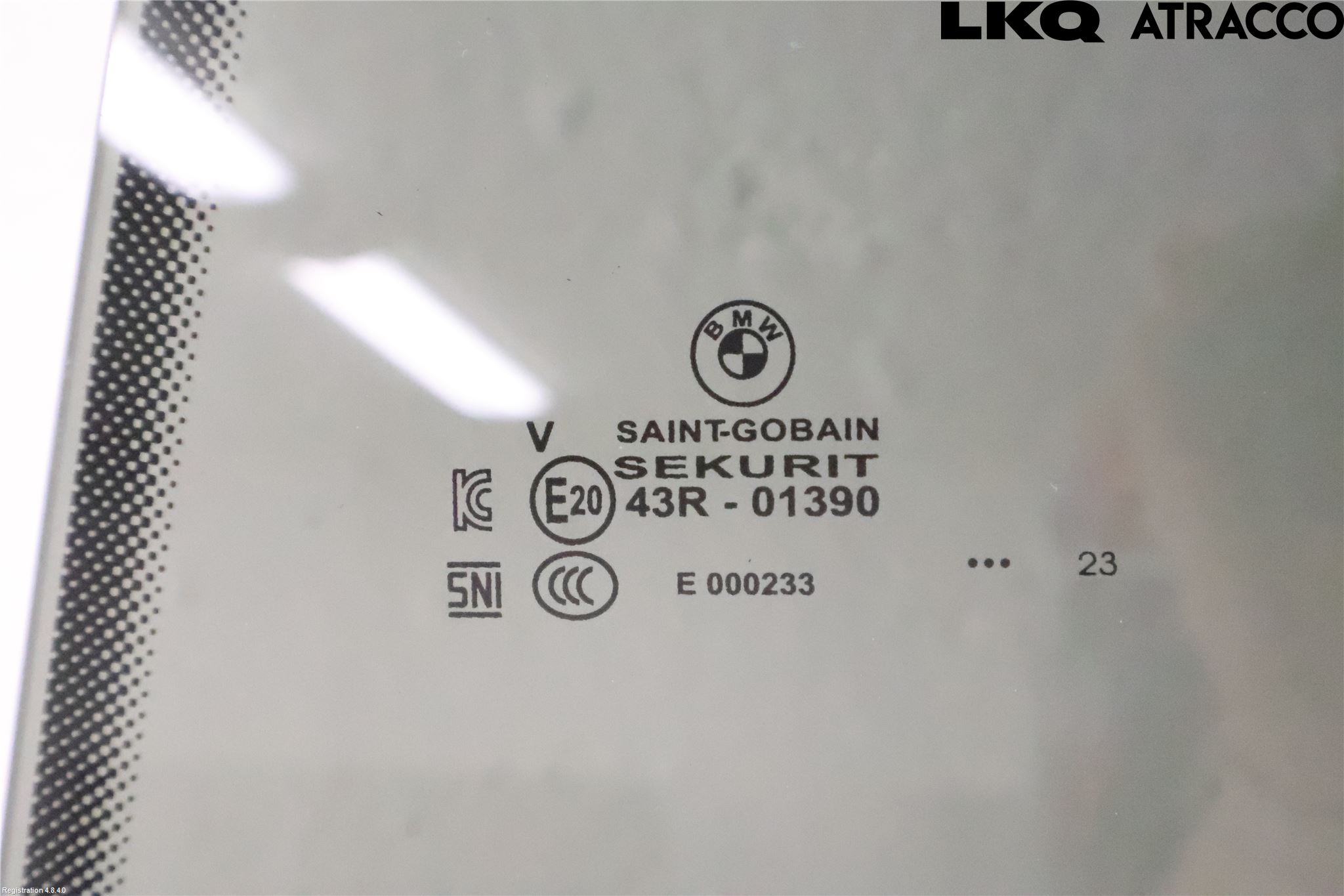 BMW 4/i4 G26 GRAN COUPÉ 21- Dörruta Bak Vänster