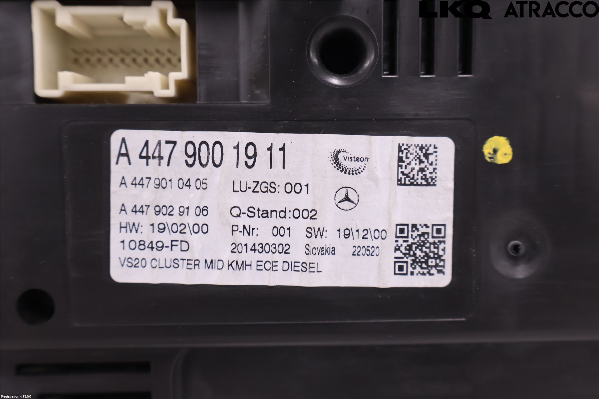 Mercedes-Benz MB VITO/V-KLASS (W640,W447,W448) 14- Instrument Komb