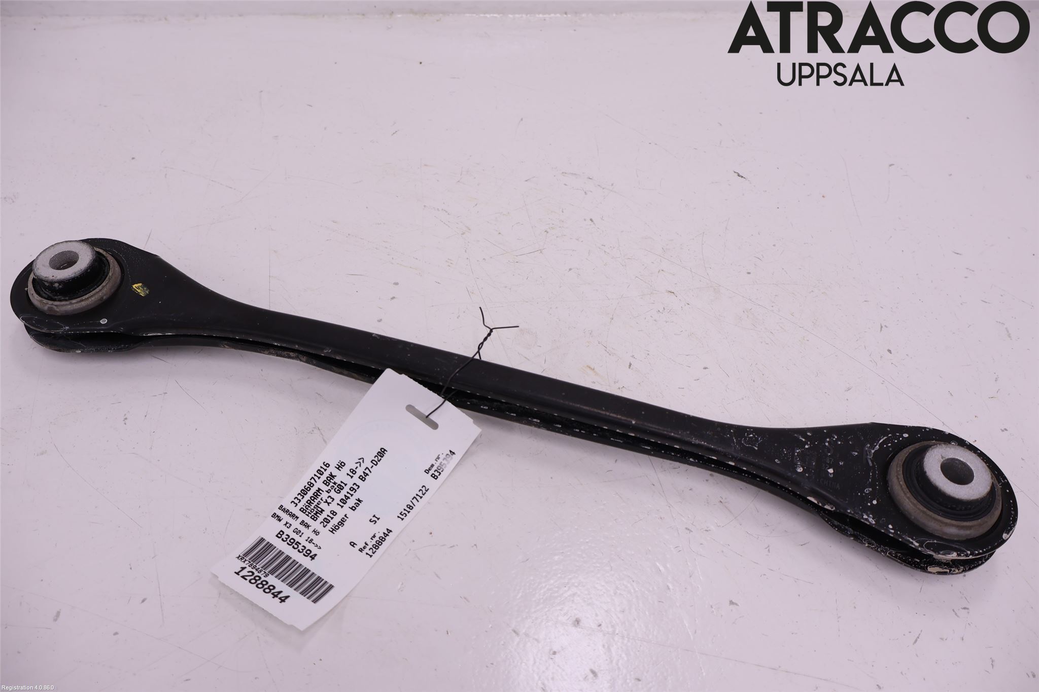 BMW X3 G01 18- Bärarm Bak Höger