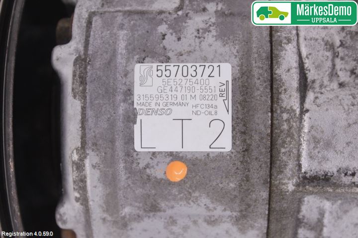 Opel CORSA D 07-14 Ac Kompressor