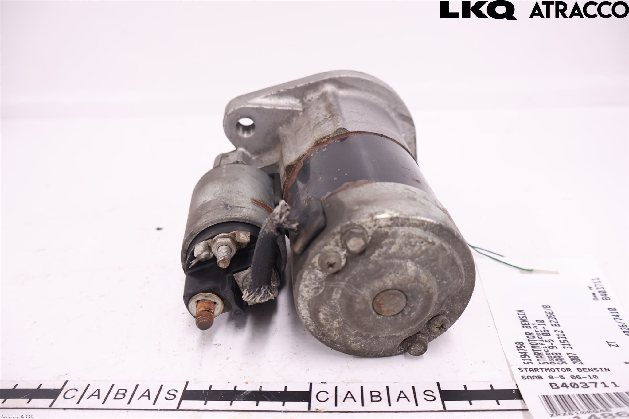 Saab 9-5     06-10 Startmotor