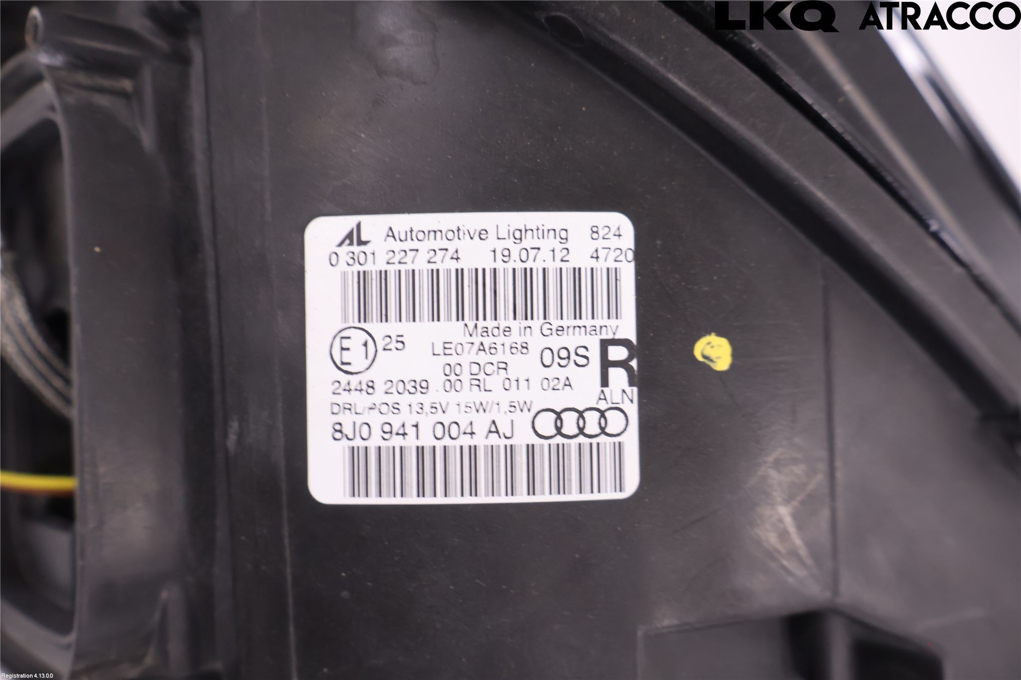 Audi TT/TTS 07-14 Strålkastare Höger