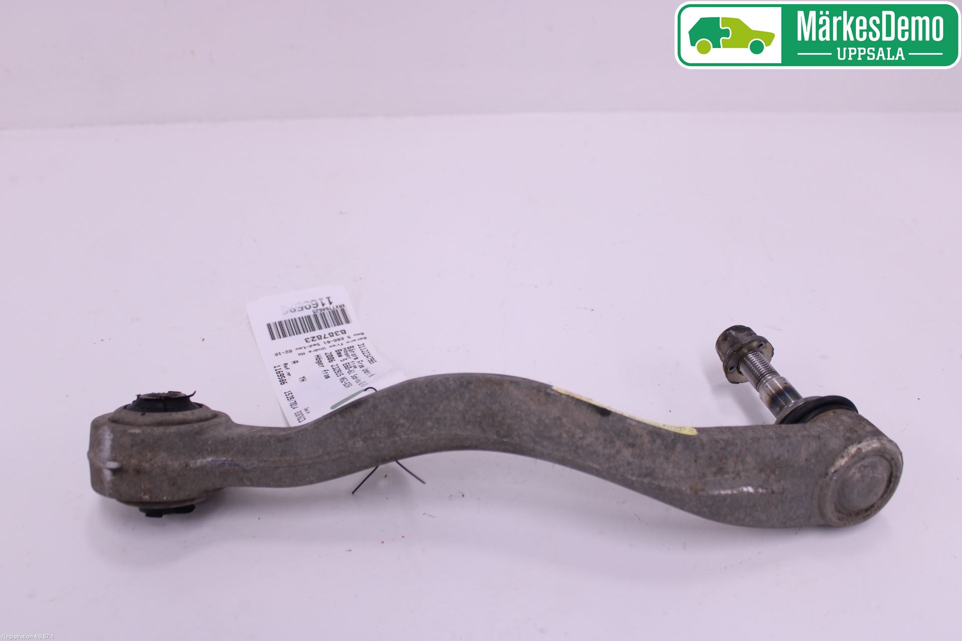 BMW 5 E60/61 Sed/Tou 02-10 Bärarm Fram Undre Hö
