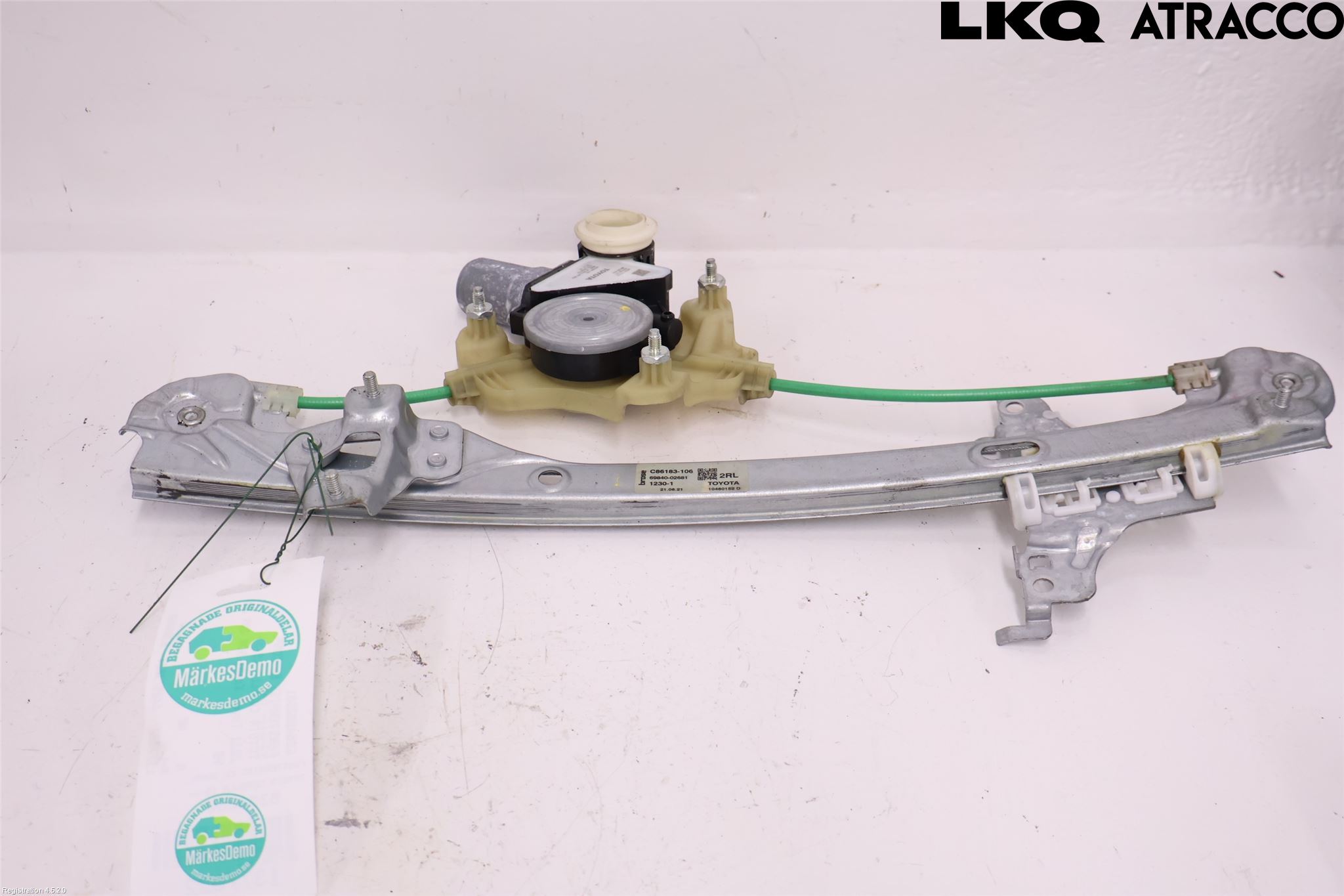 Toyota COROLLA 19- Fönsterhiss El Kompl
