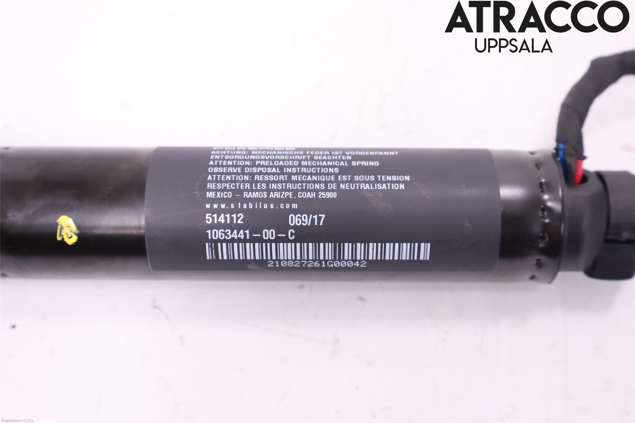 Tesla MODEL X 16- Gasfjäder Övrigt