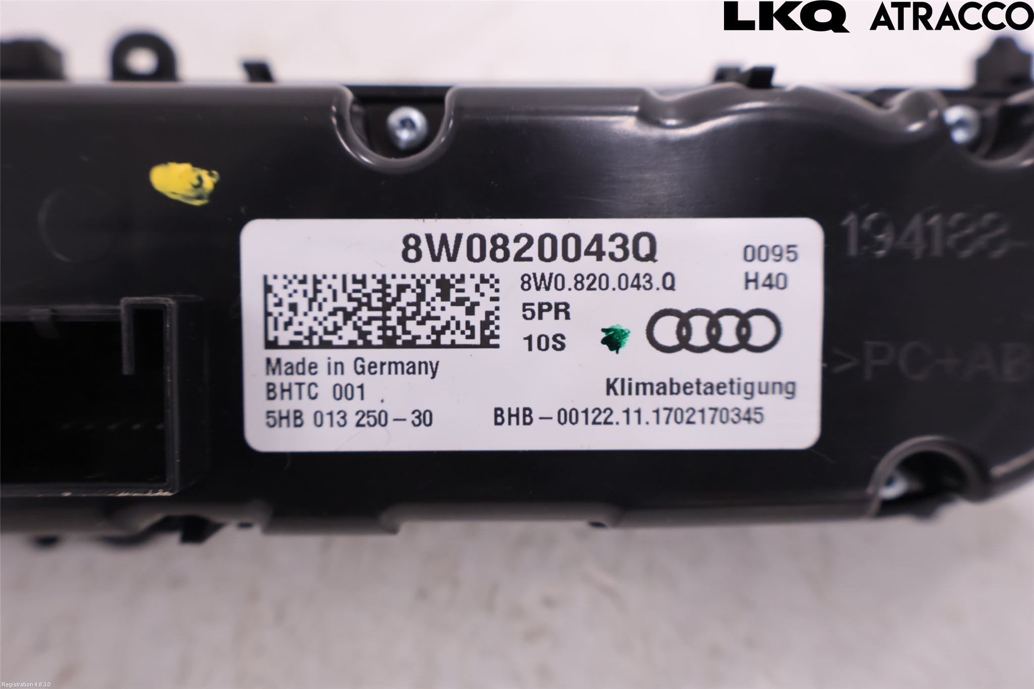 Audi A4/S4 B9 16-19 Ac Styrenhet Ac Manöveren