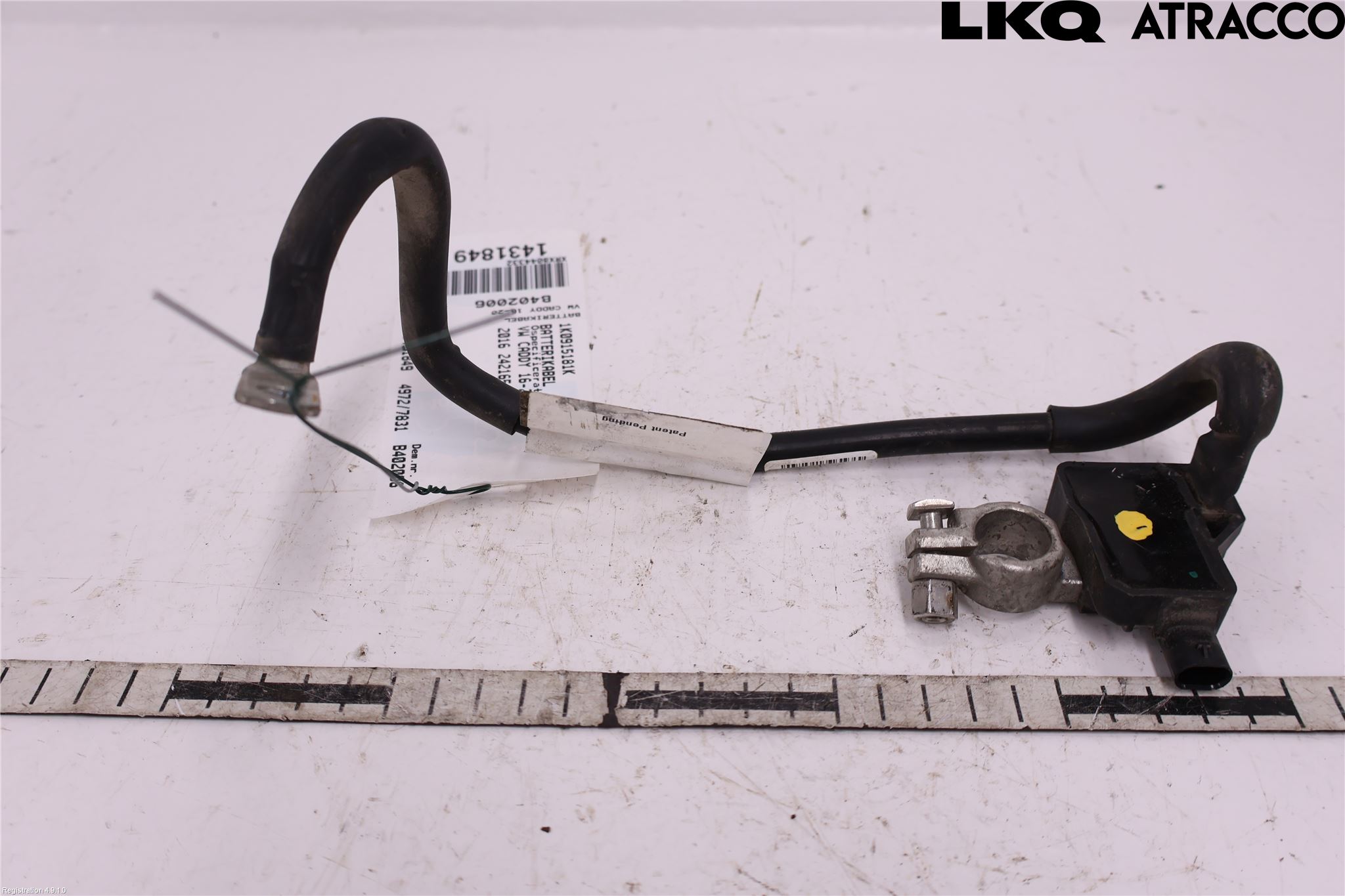 Volkswagen VW CADDY 16-20 Batterikabel