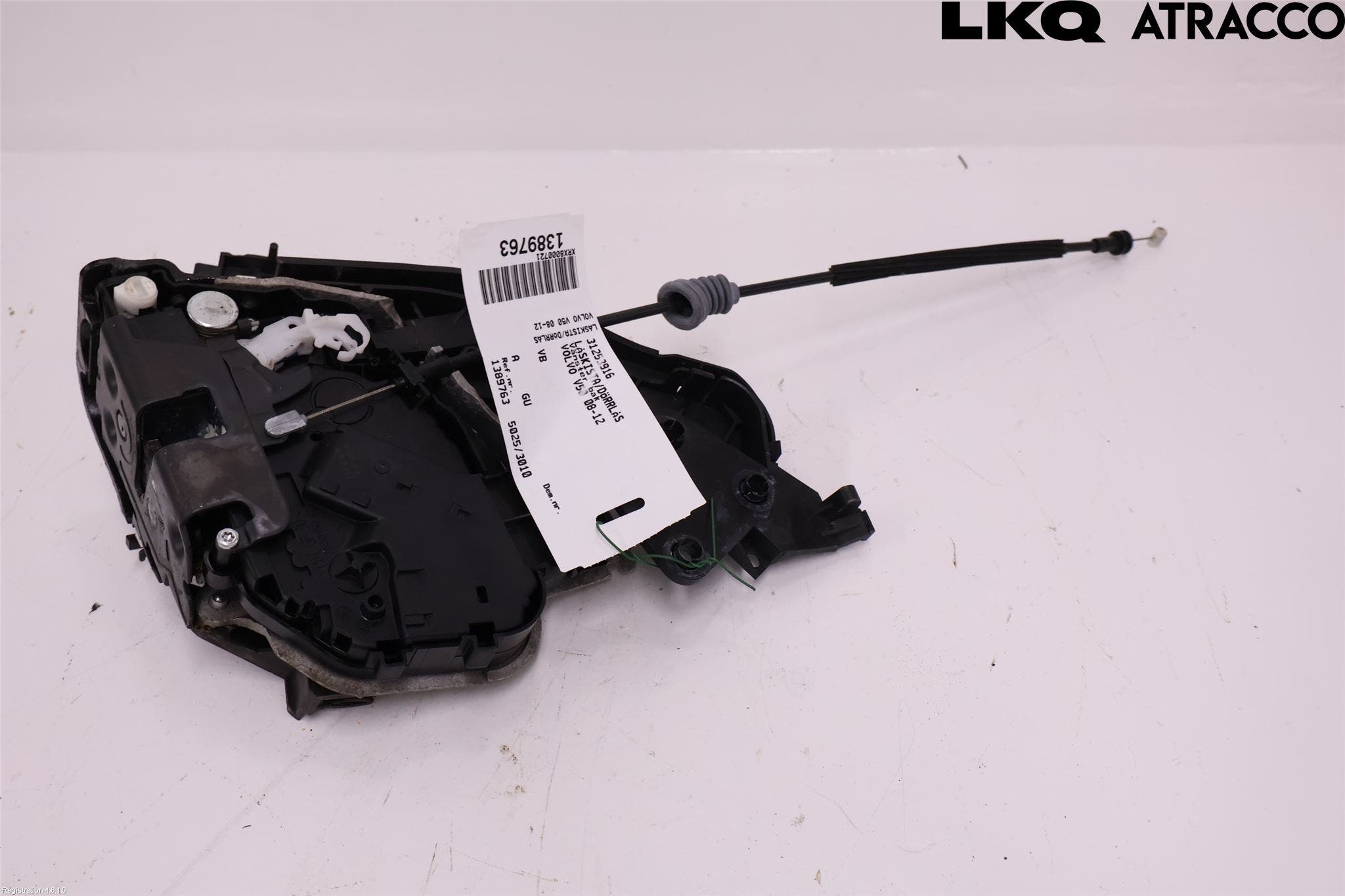 Volvo V50 08-12 Låskista-Dörrlås