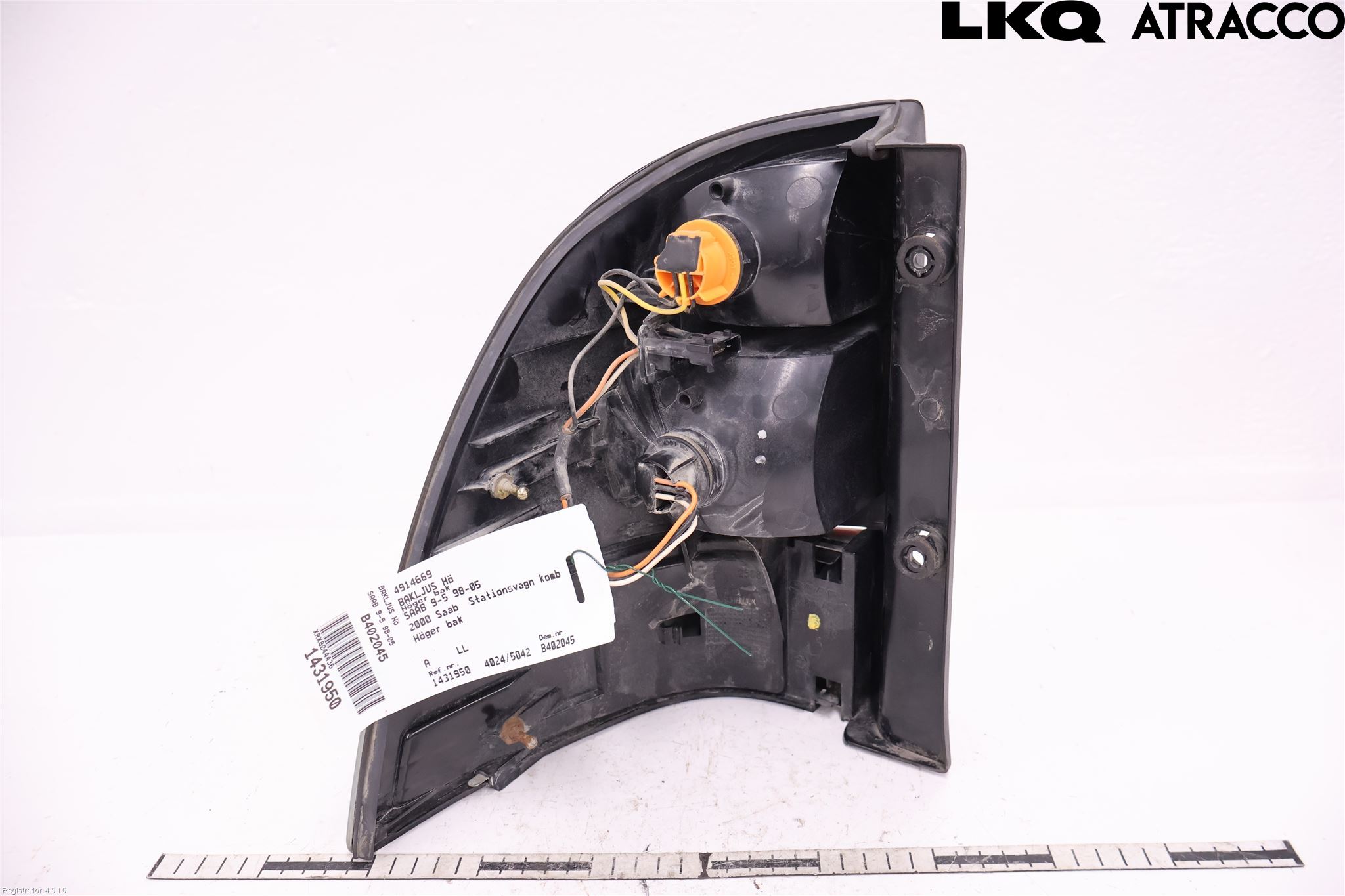 Saab 9-5 -05 Bakljus Höger