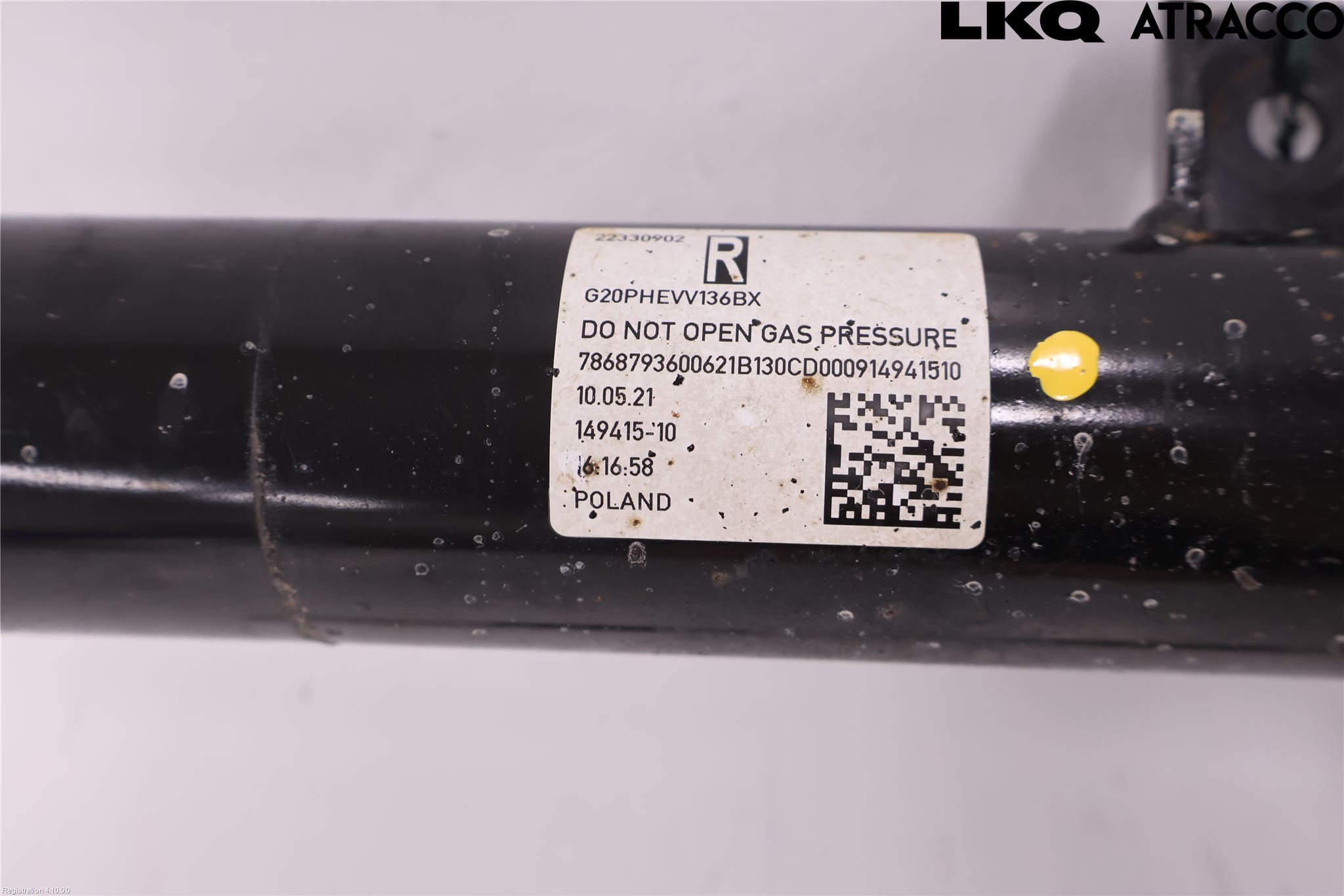 BMW 3 G20/G21/G80/G81 19- Fjäderben Fram Höger