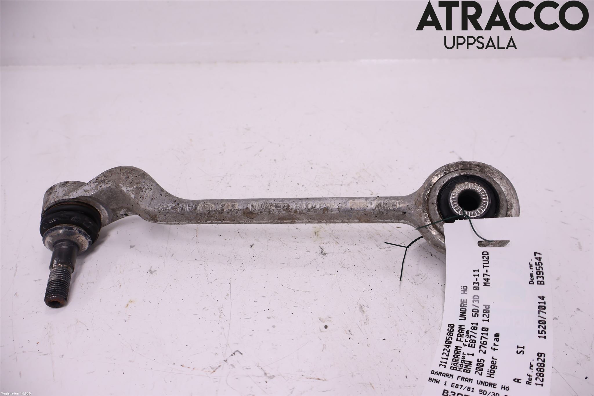 BMW 1 E87/81 5D/3D 03-11 Bärarm Fram Undre Hö