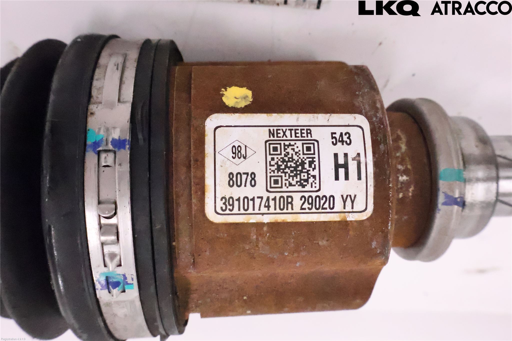 Renault MEGANE IV 16-23 Drivaxel Fram Vänster