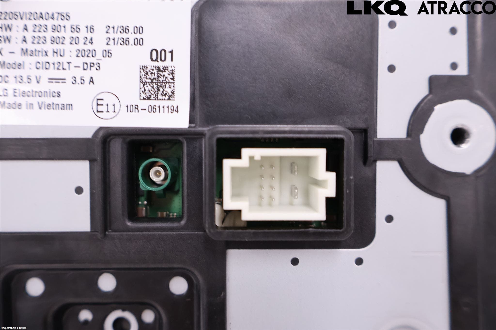 Mercedes-Benz MB EQE (V295) 22- Bildskärm