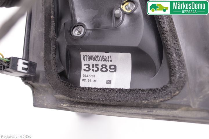 Toyota YARIS P1 03-05 Spegel Yttre El Vä