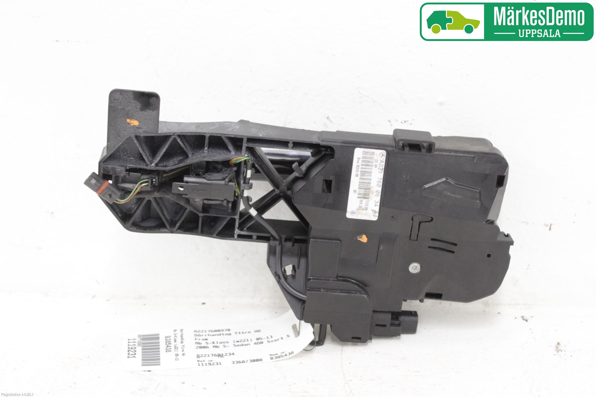 Mercedes-Benz MB S-KLASS (W221) 05-13 Dörrhandtag Yttre Hö
