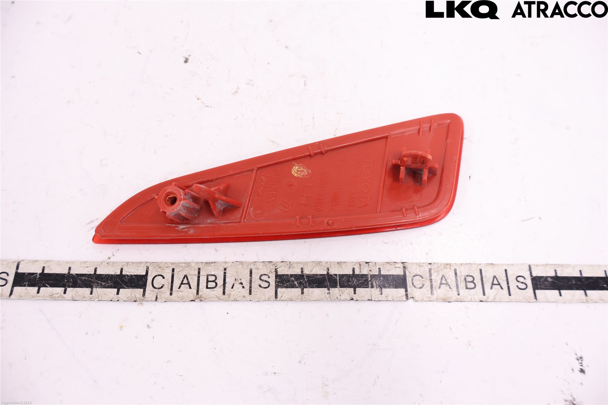 Toyota YARIS XP21 20- Dimljus/Reflex Bak