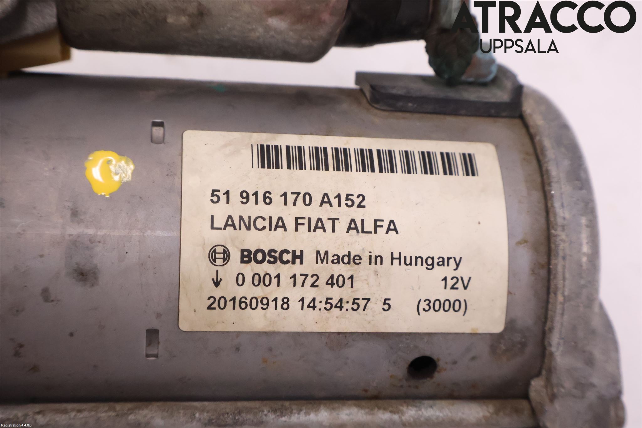 Fiat FIORINO Startmotor Diesel