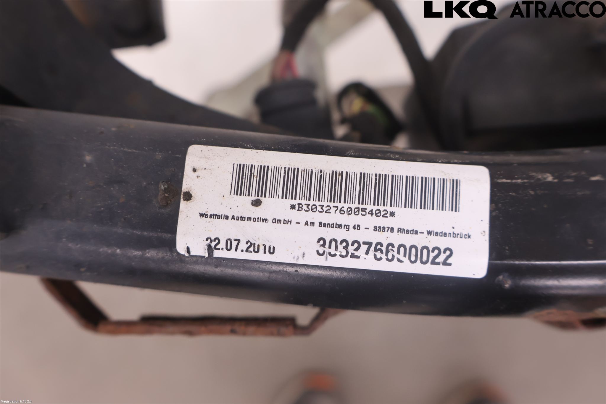 BMW 5 F10/F11/F18 09-17 Dragkrok