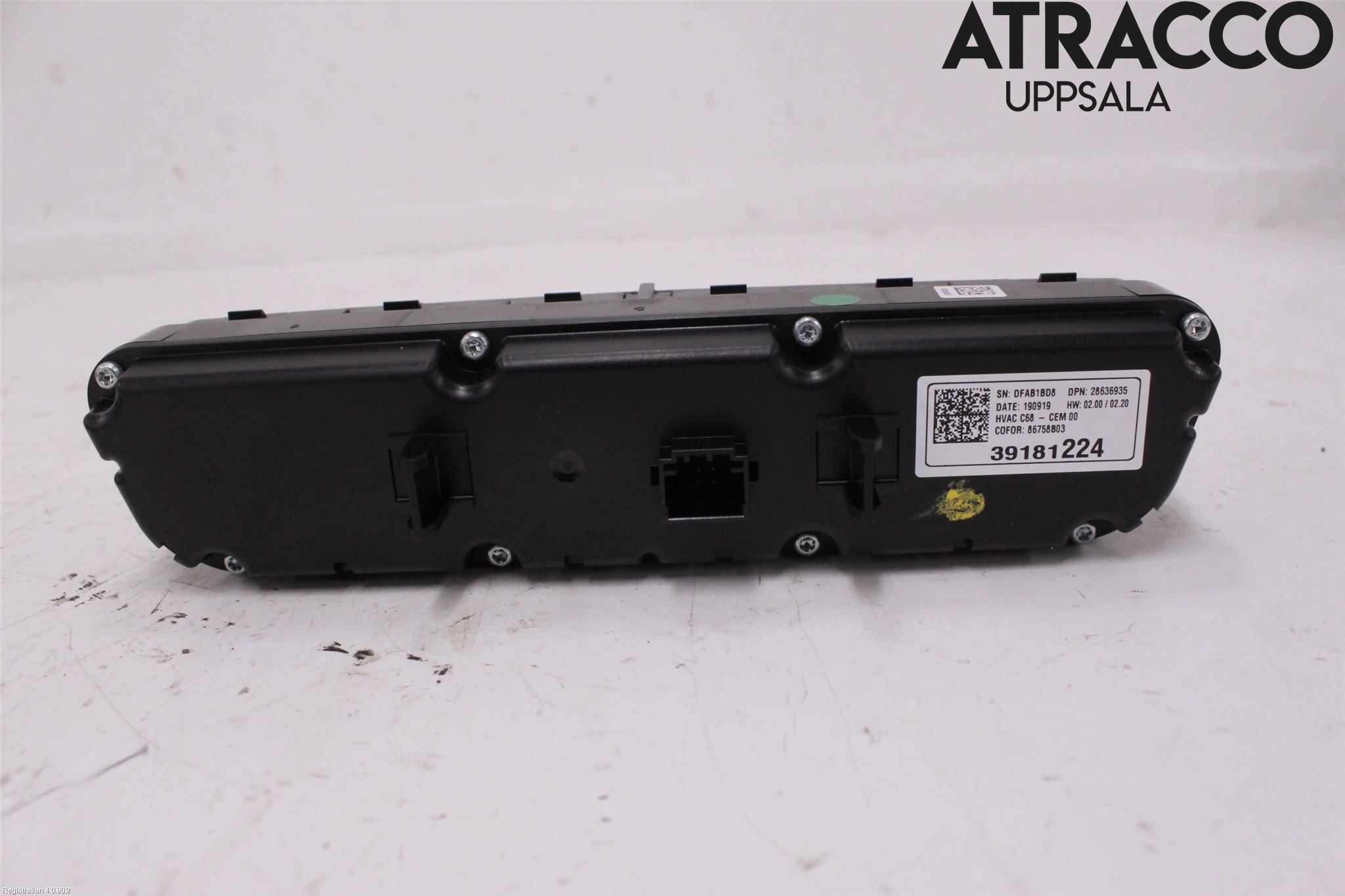 Opel CORSA F, CORSA-E 20- Ac Styrenhet Ac Manöveren