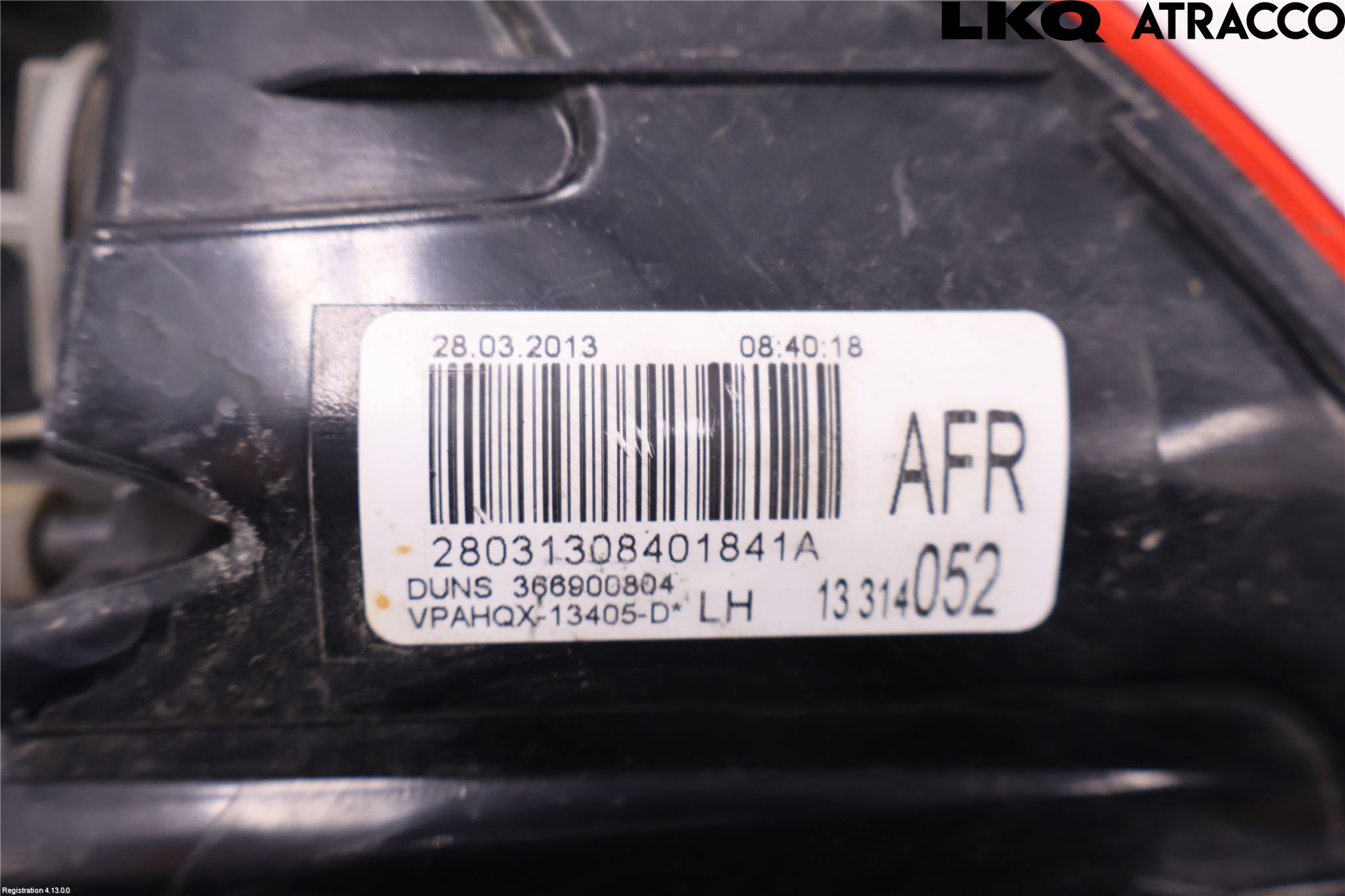 Opel ASTRA J 10-15 Bakljus Vänster
