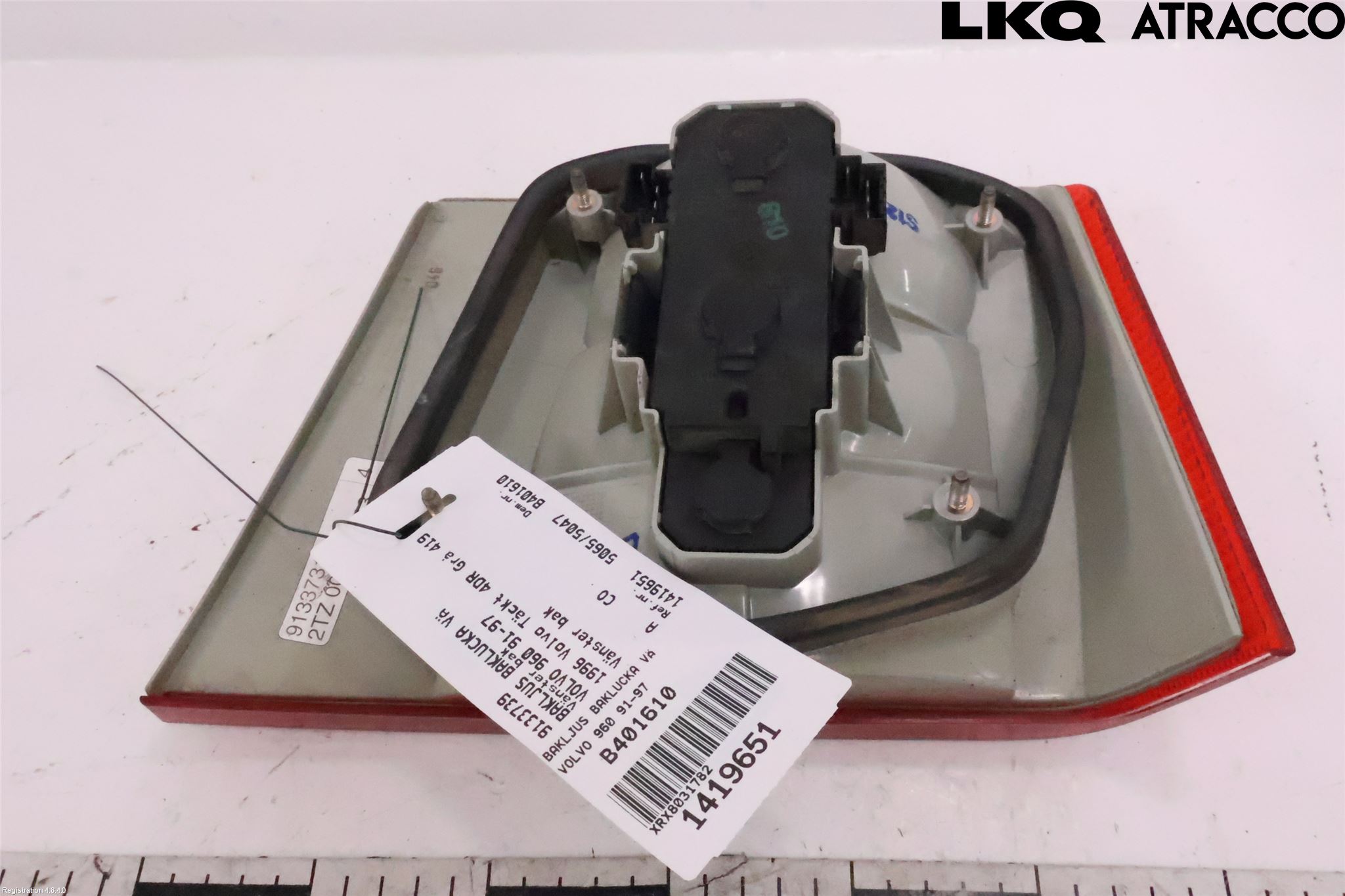 Volvo 960 91-97 Bakljus Lucka Vä