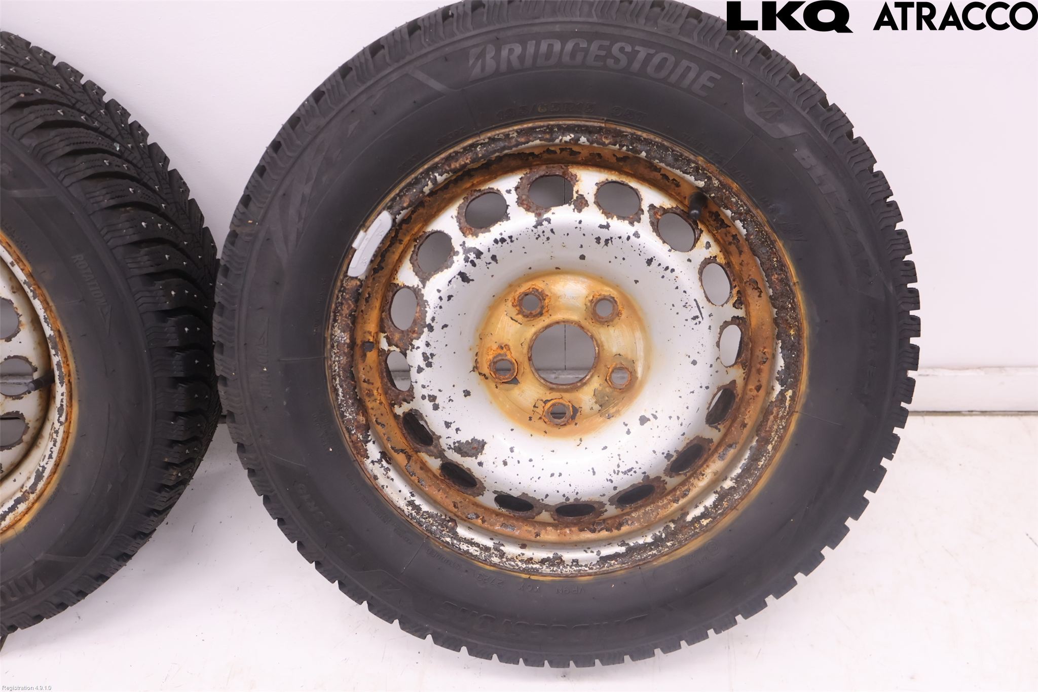 Volkswagen VW CADDY 16-20 Vinterdäck Plåtfälg 4St