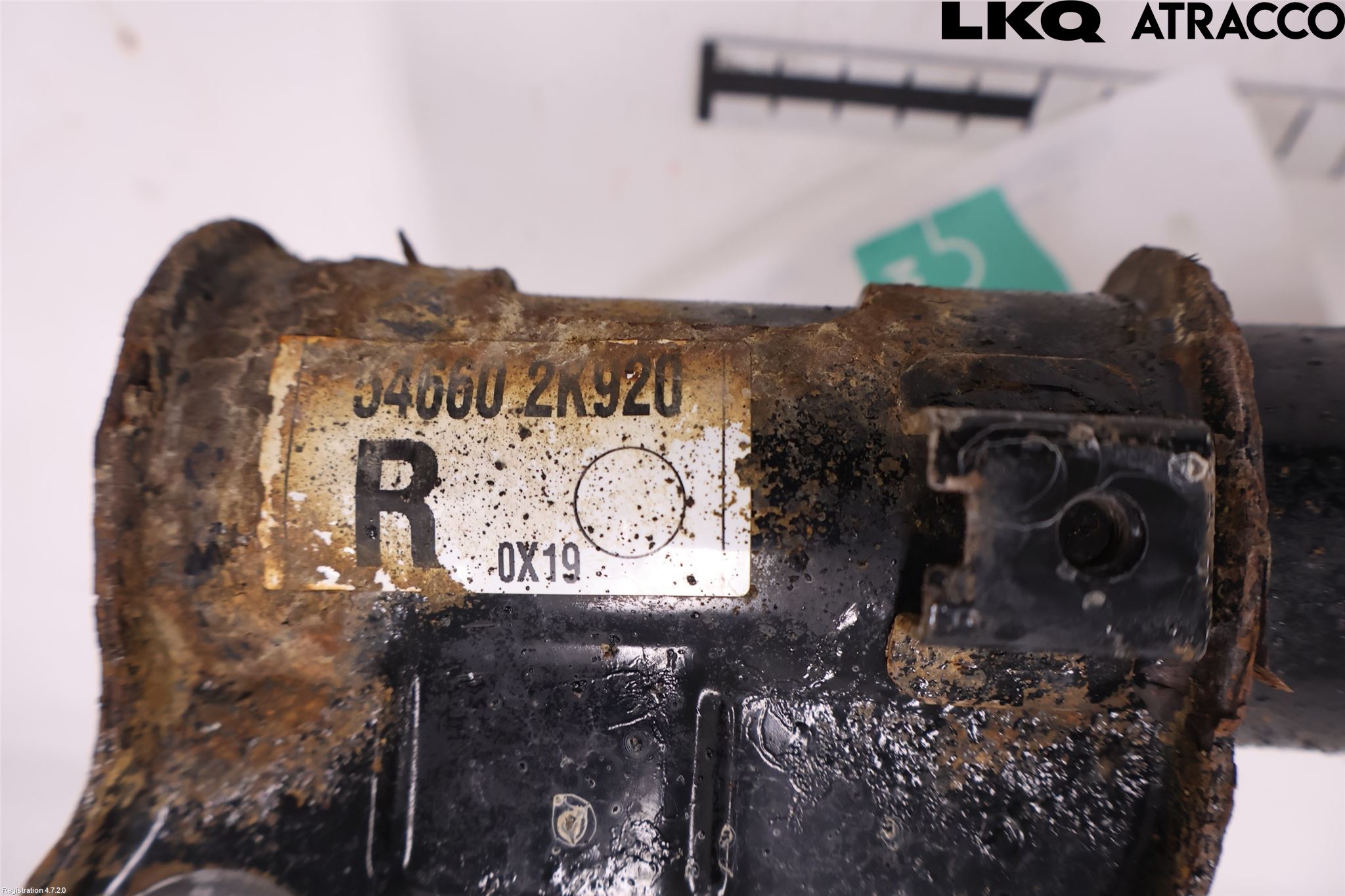 Kia SOUL 09- Fjäderben Fram Höger