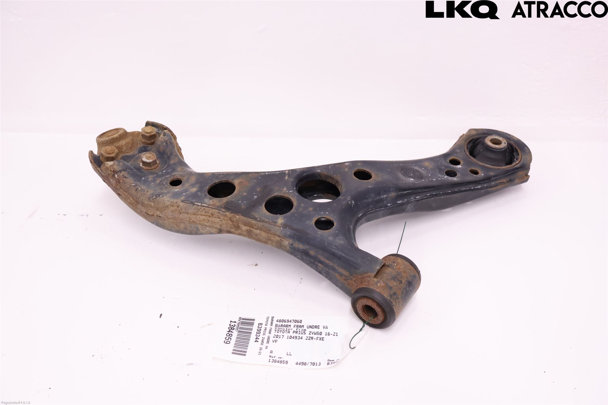 Toyota PRIUS (ZVW50) 16-21 Bärarm Fram Undre Vä