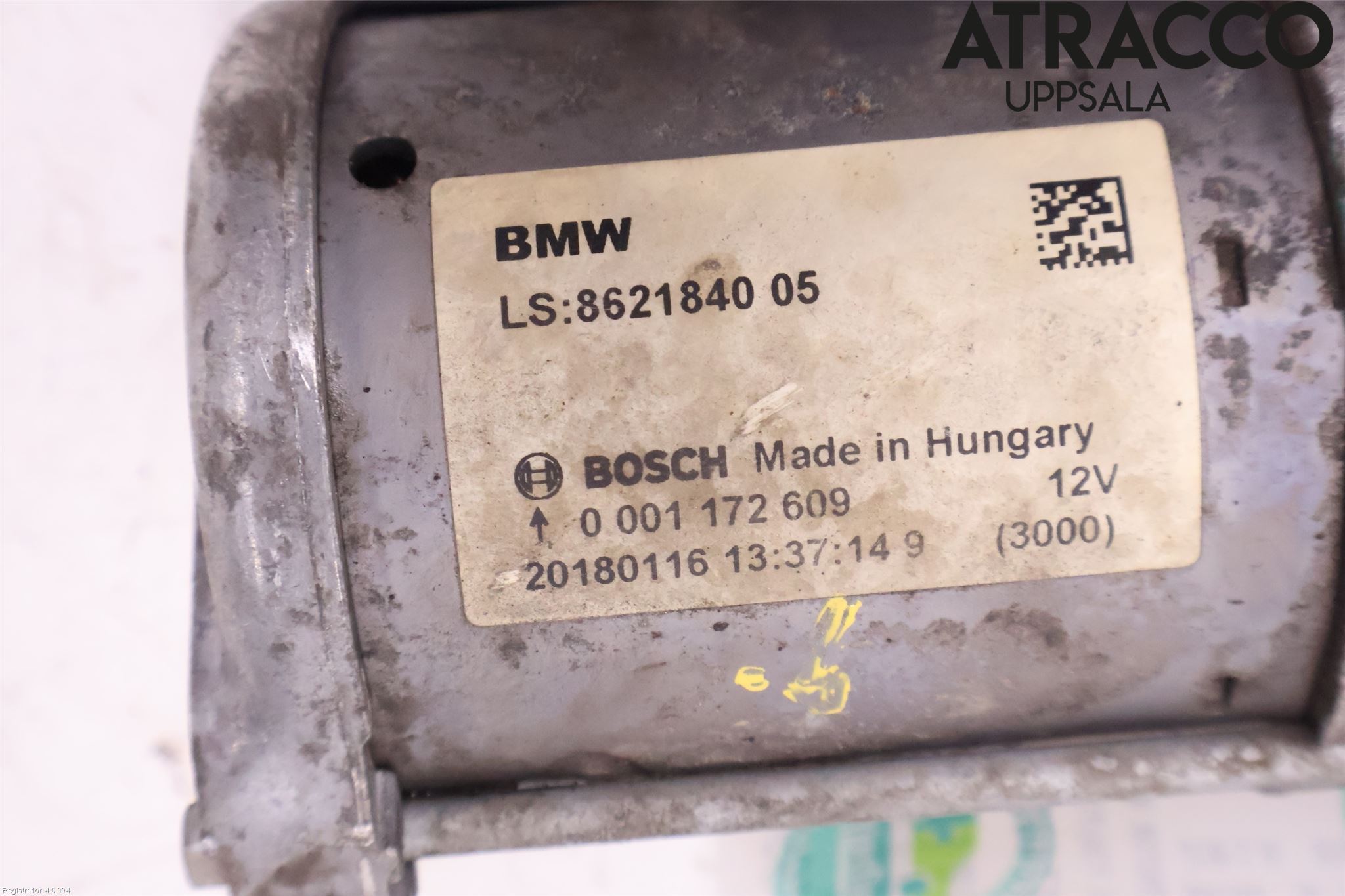 BMW 3 F30/F31/F80 12-19 Startmotor