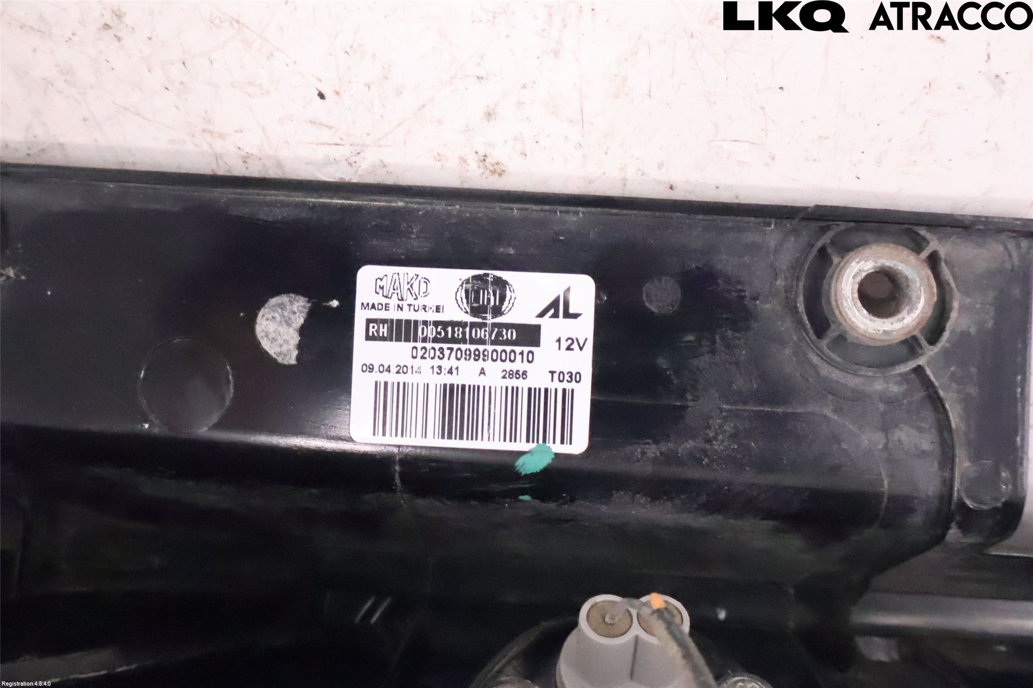 Fiat DOBLO CARGO Bakljus Höger