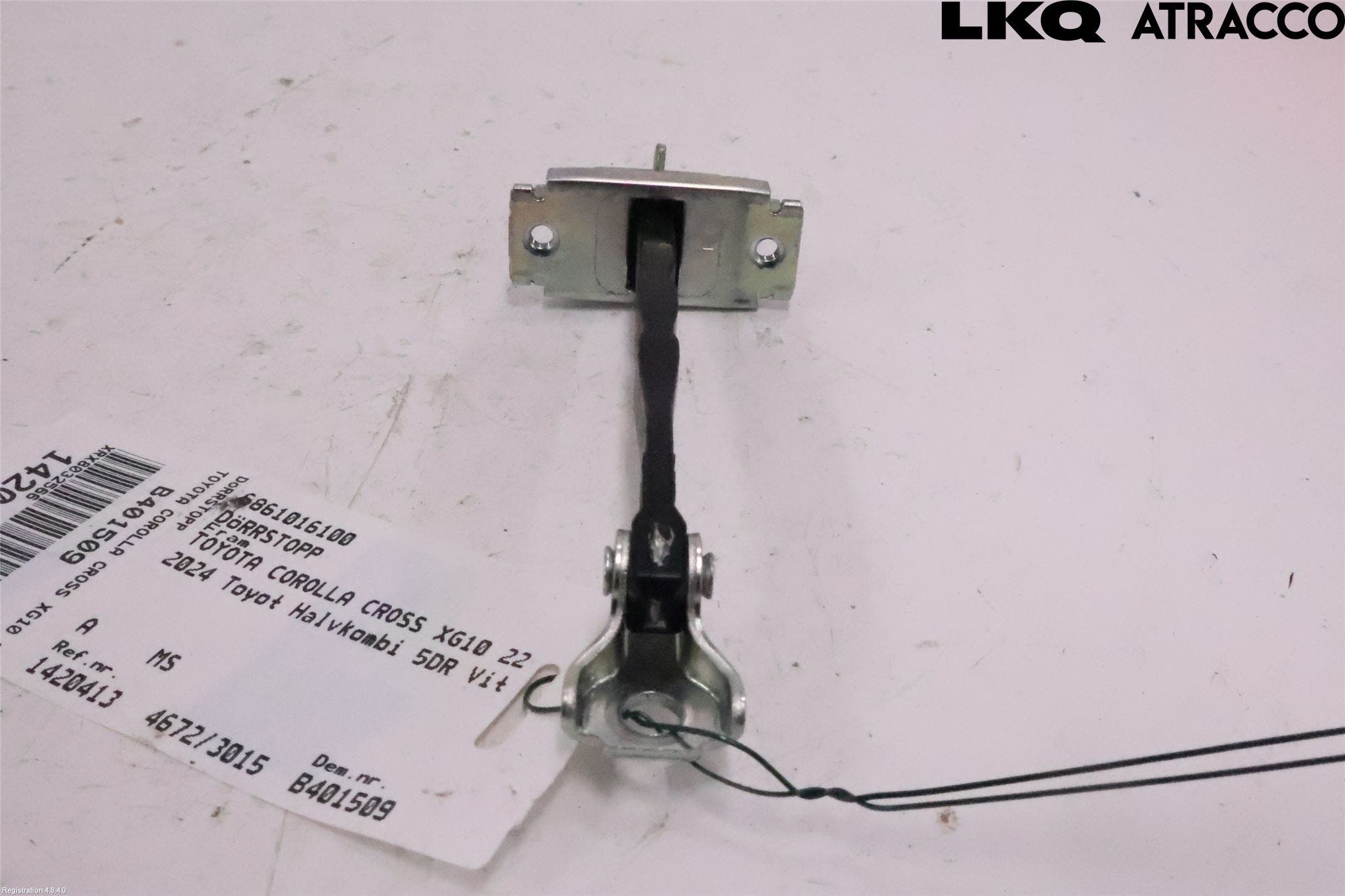 Toyota COROLLA CROSS XG10 22- Dörrstopp