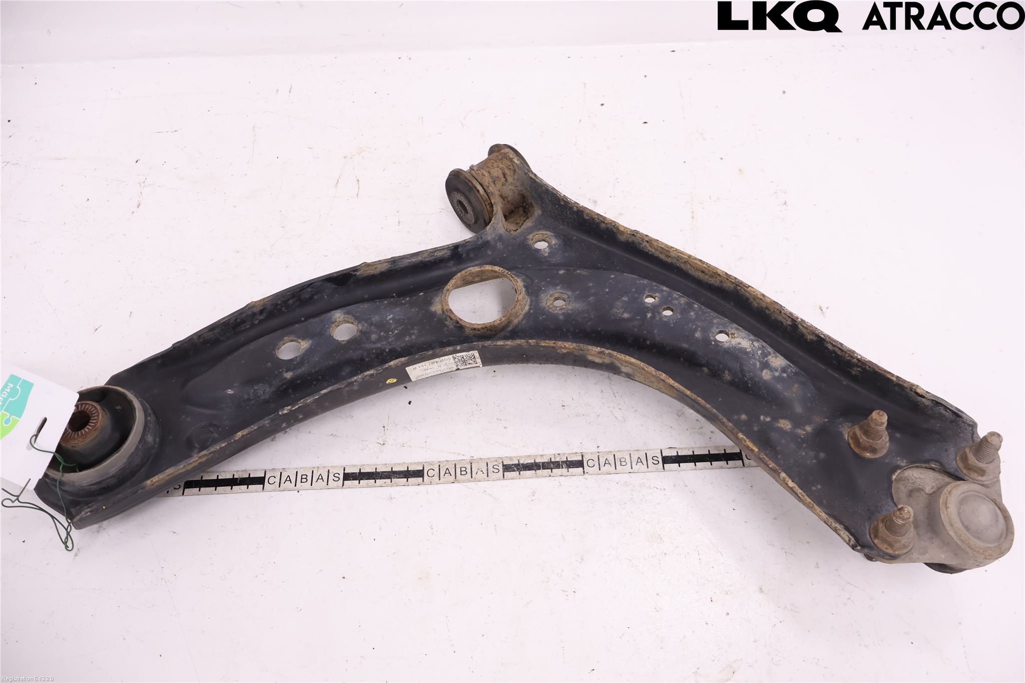 Volkswagen VW GOLF / E-GOLF VII 13-20 Bärarm Fram Undre Vä