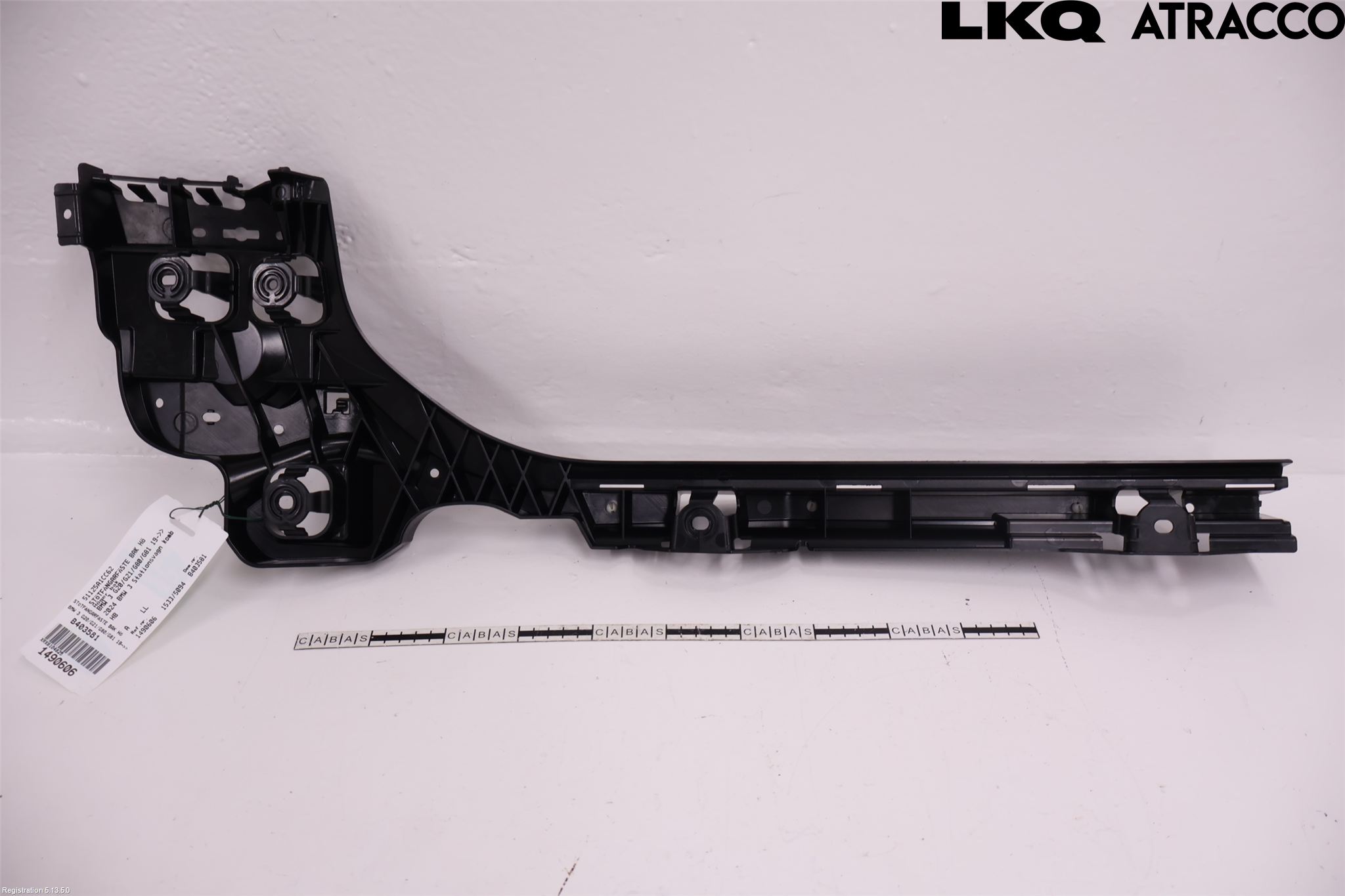 BMW 3 G20/G21/G80/G81 19- Stötfångarfäste Bak Hö