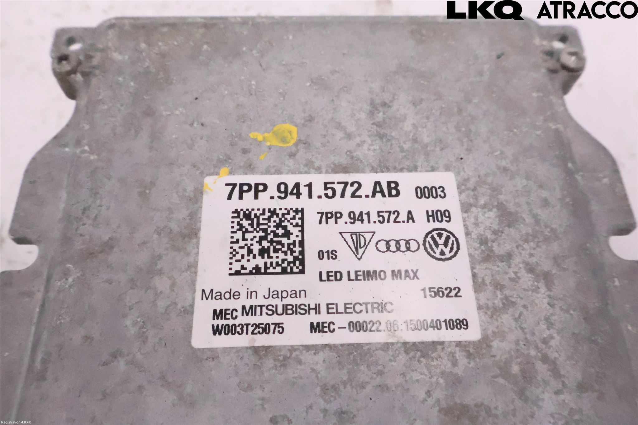 Volkswagen VW PASSAT 15-19 Styrenhet Strålkastare