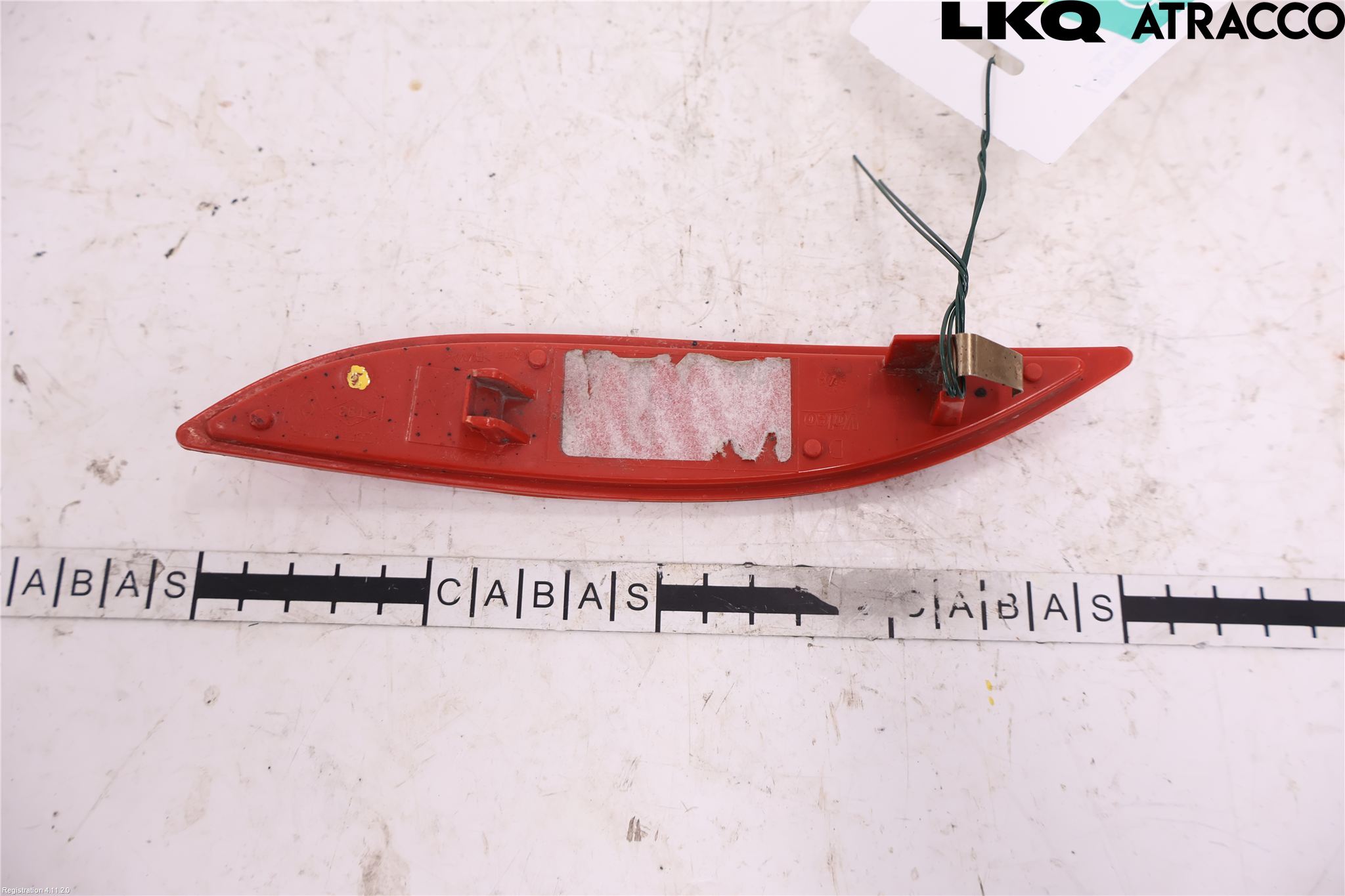 Renault MEGANE III 09-15 Dimljus/Reflex Bak