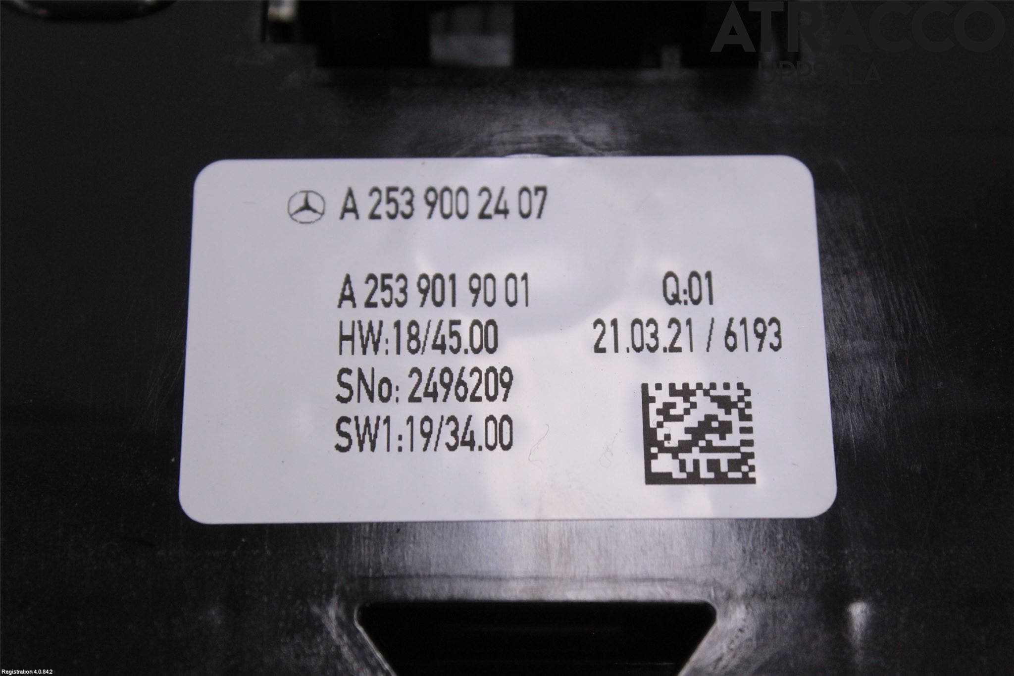 MB GLC-KLASS (X253/C253) 15-22 Strömställare Multifunktion