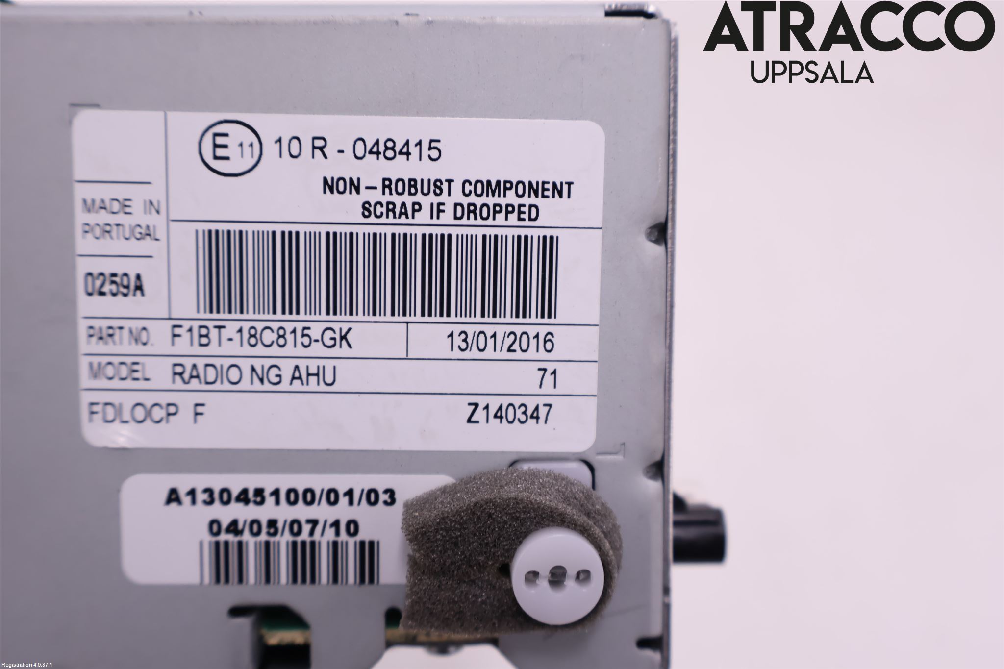 Ford TRANSIT/TOURNEO CONNECT 13-22 Cd Radio - Multimediapanel