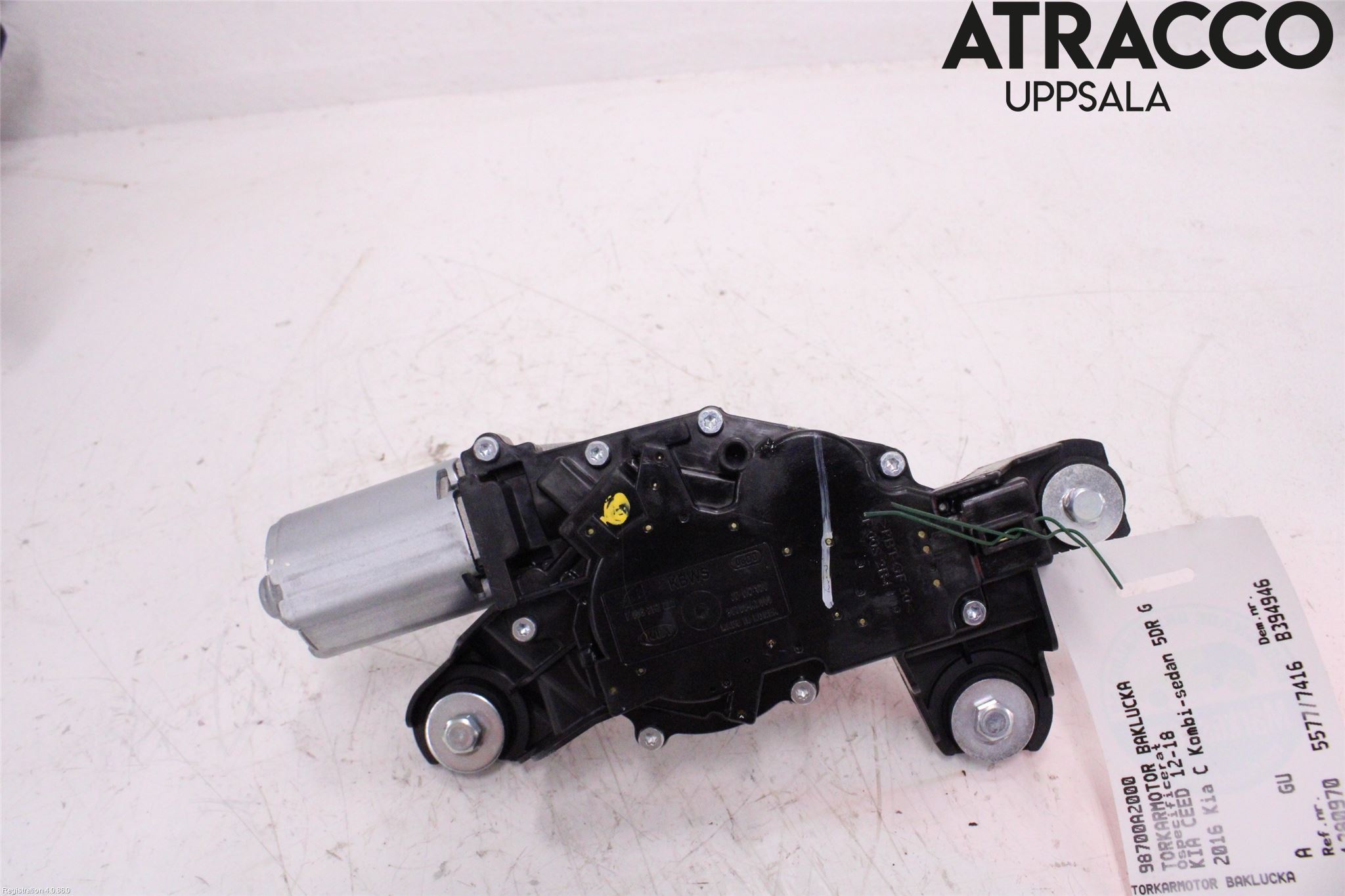 Kia CEED 12-18 Torkarmotor Baklucka