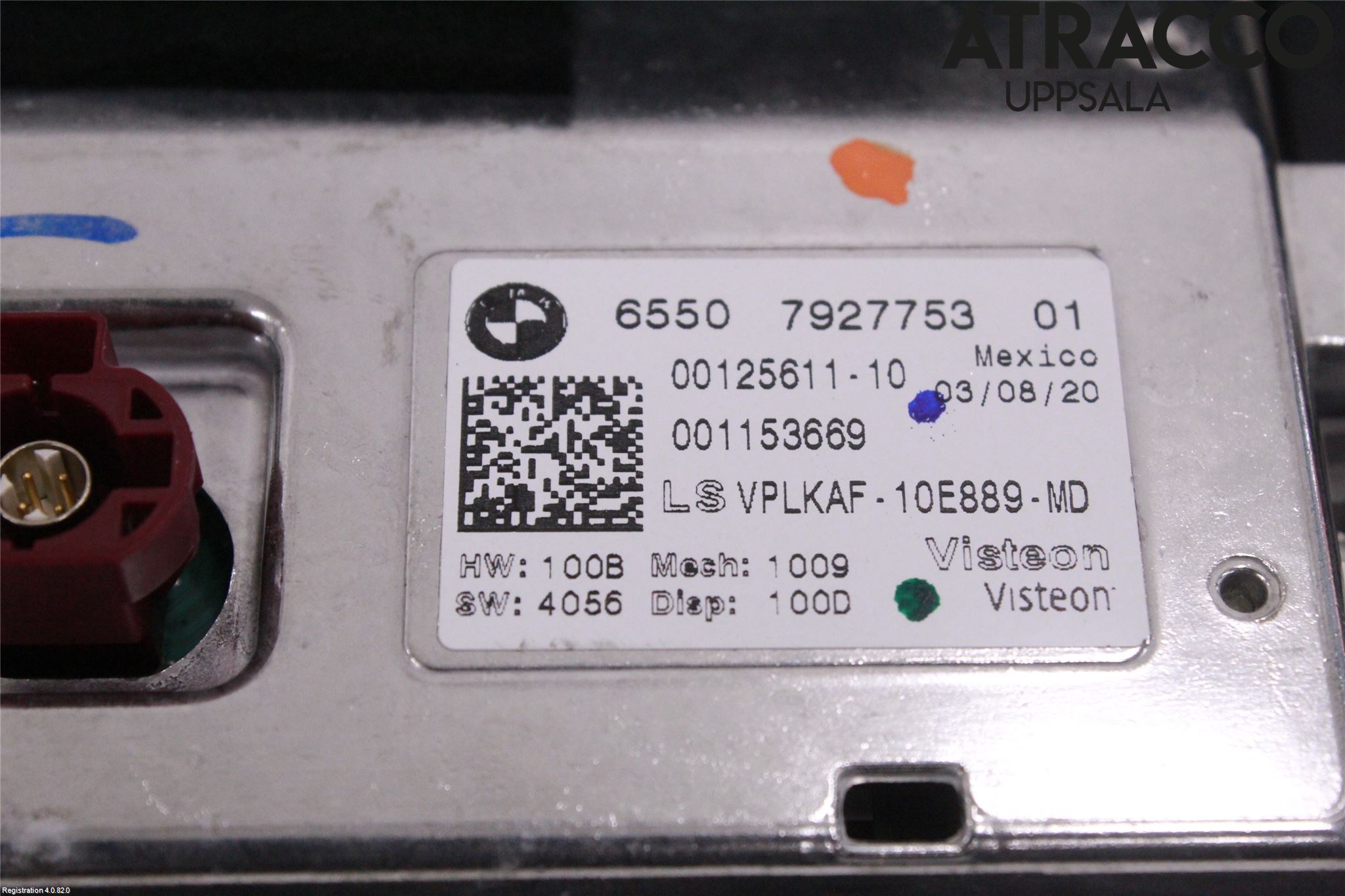 BMW 3 G20/G21/G80/G81 19- Bildskärm