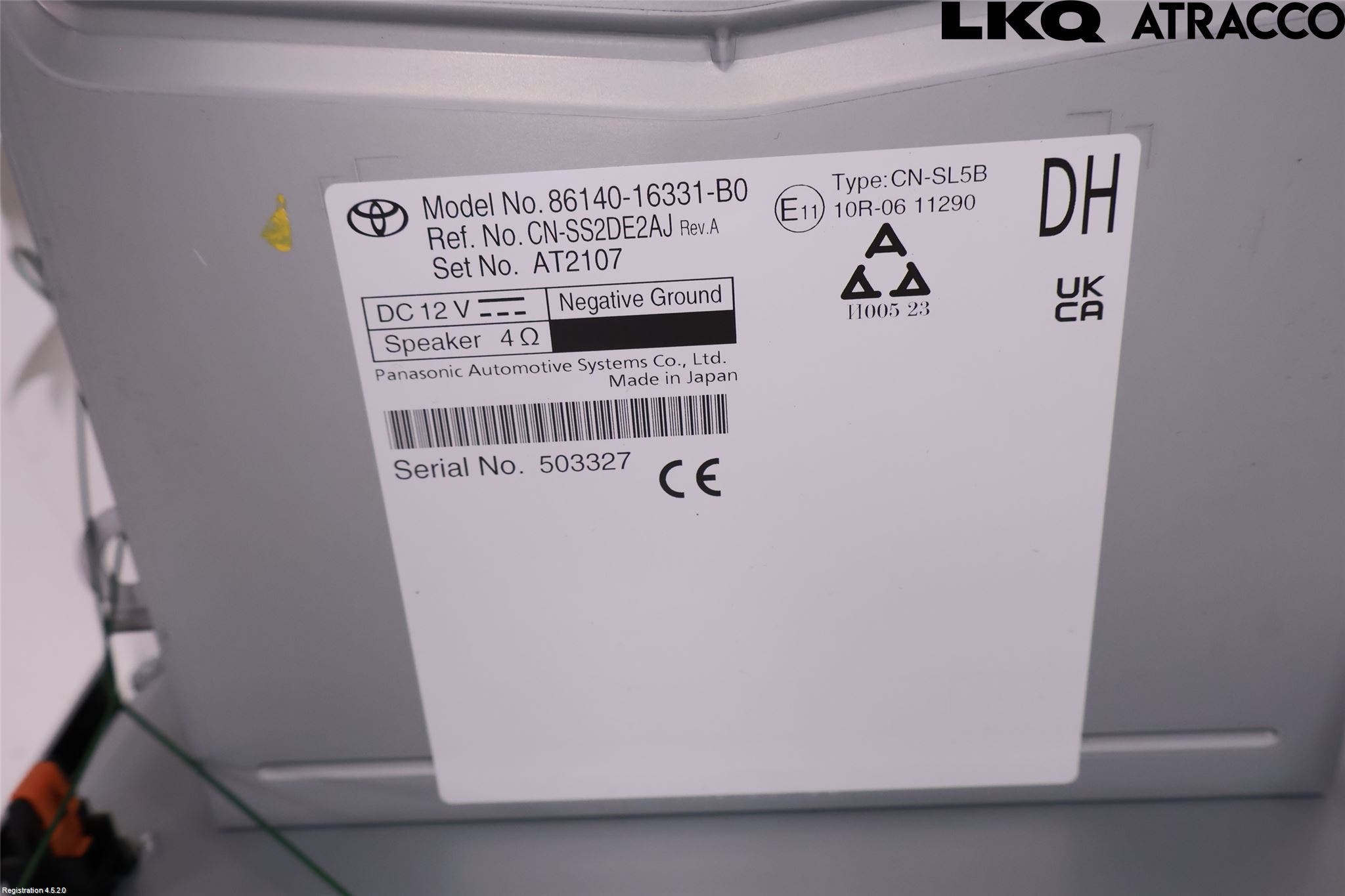 Toyota COROLLA CROSS XG10 22- Cd Radio - Multimediapanel